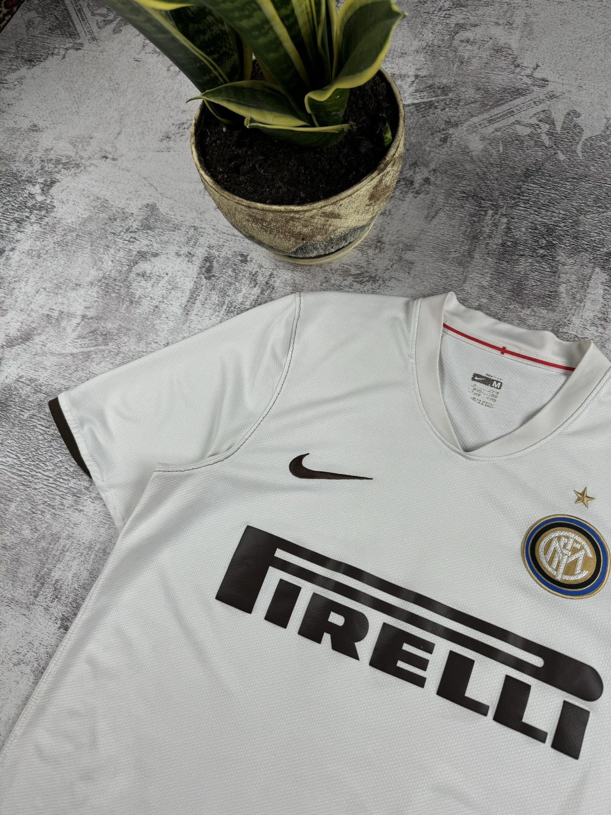 Nike Inter Milan Italy Away Jersey 2008/2009 Season Nike T Shirt Size US M / EU 48-50 / 2 - 7 Thumbnail