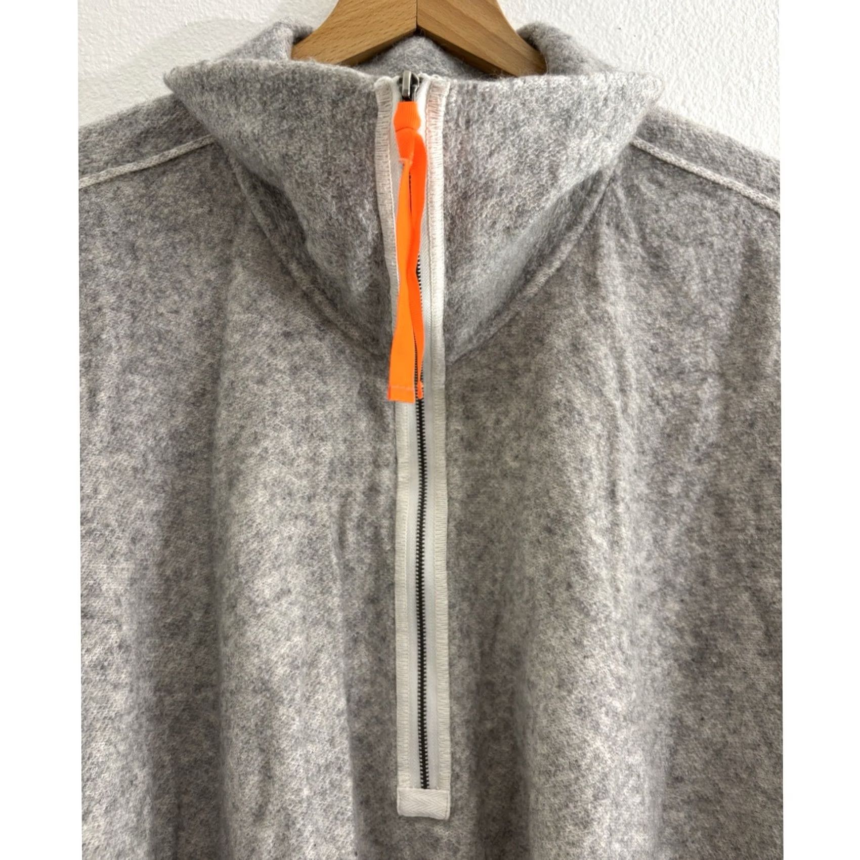 Free People Free People Knit Half Zip Sweater Solid Long Sleeve Alpaca Blend Women Size M Size M / US 6-8 / IT 42-44 - 5 Thumbnail