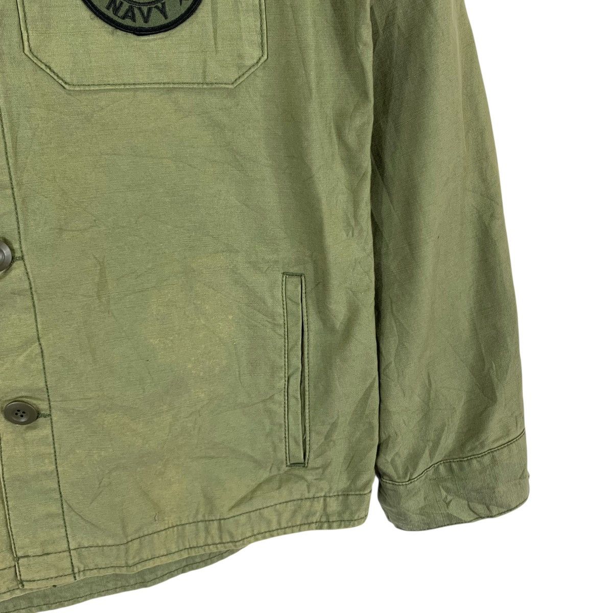 Avirex × Vintage Vintage Avirex US Army Button Jacket Size US L / EU 52-54 / 3 - 6 Thumbnail