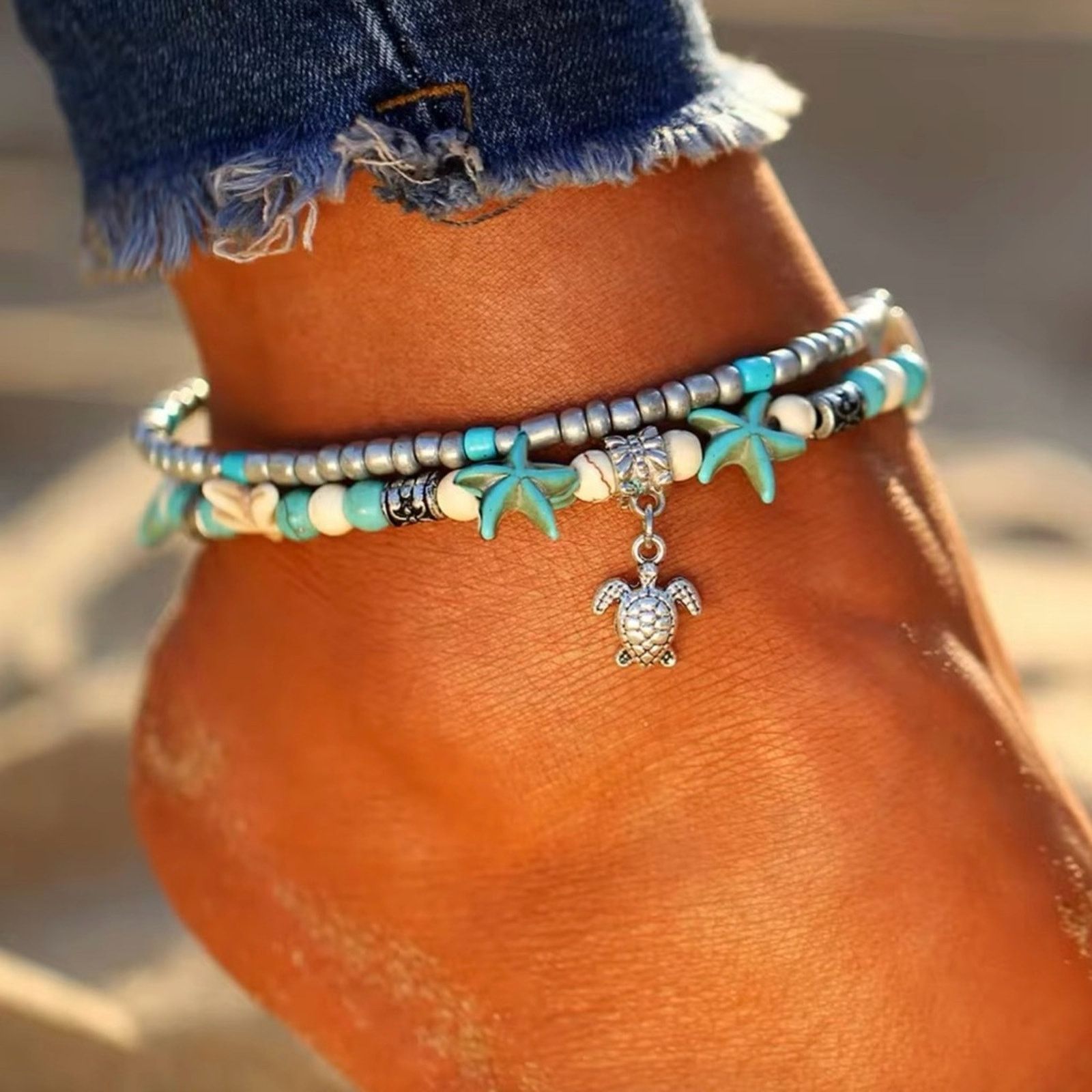 Other Boho Bohemian Beach Anklets Size ONE SIZE - 1 Preview