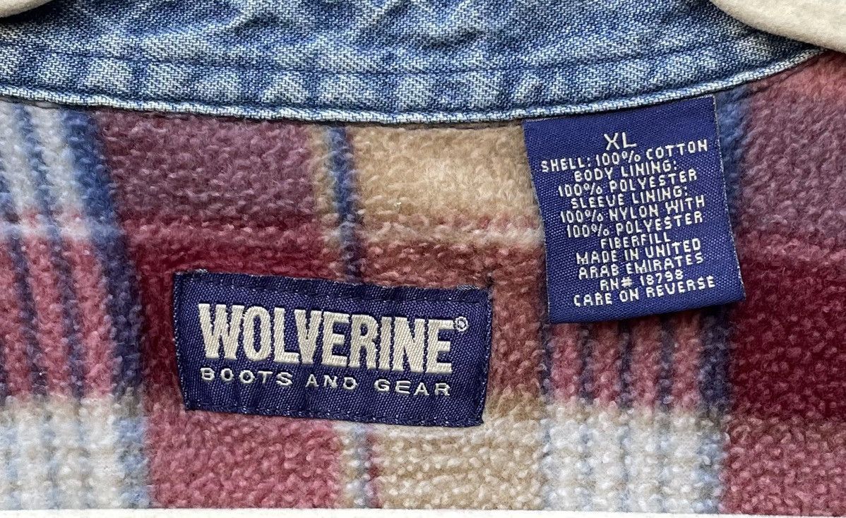 Wolverine Vintage Wolverine Jacket Mens XL Blue Denim Shirt Shacket Size US XL / EU 56 / 4 - 2 Thumbnail