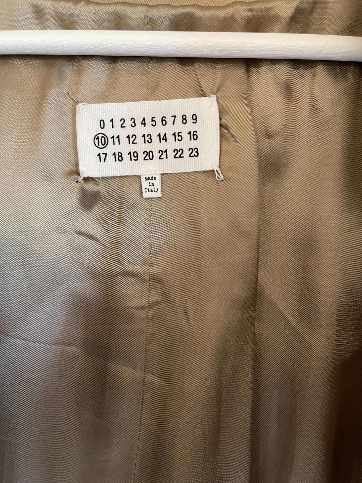 Maison Margiela Maison Margiela Tweed stitching windbreaker coat 2501-Nexta Size US M / EU 48-50 / 2 - 7 Thumbnail