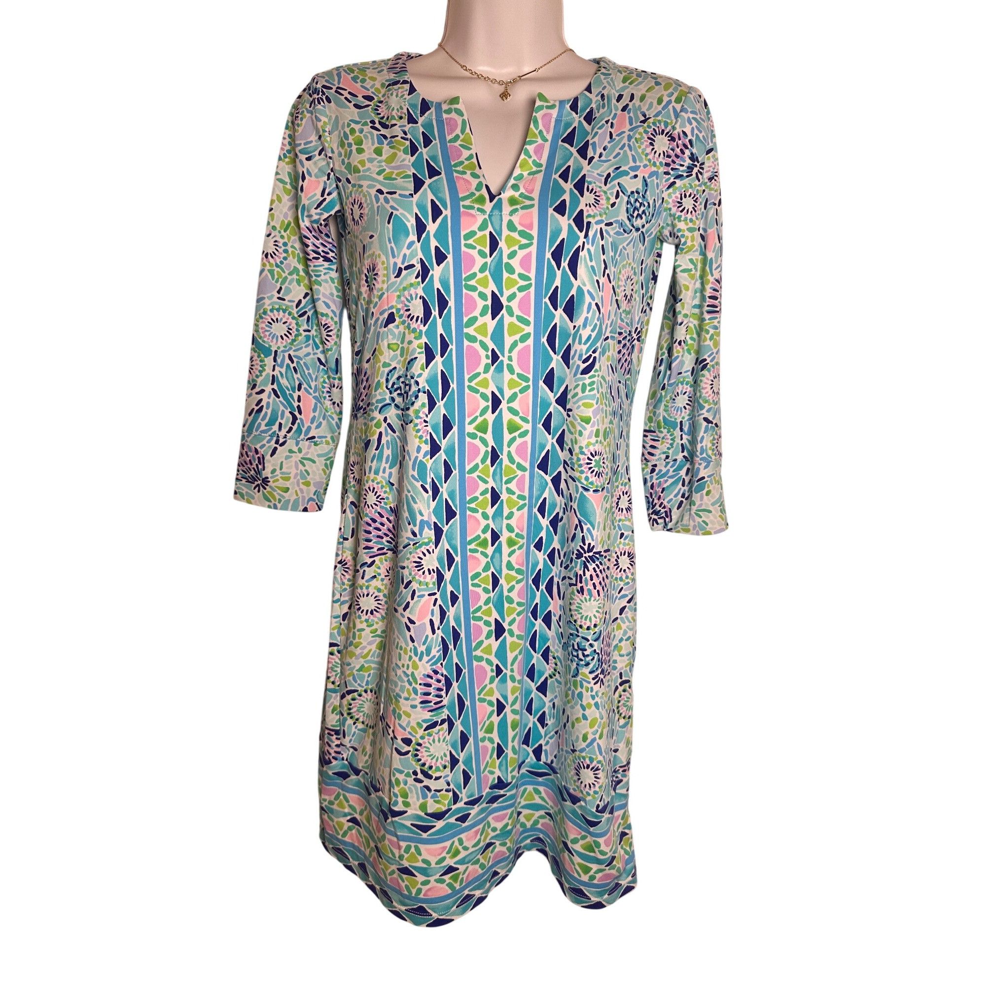 Lilly Pulitzer Lily Pulitzer UPF 50+ Nadine Dress, Size: XXS Size XXS / US 00 / IT 34 - 1 Thumbnail