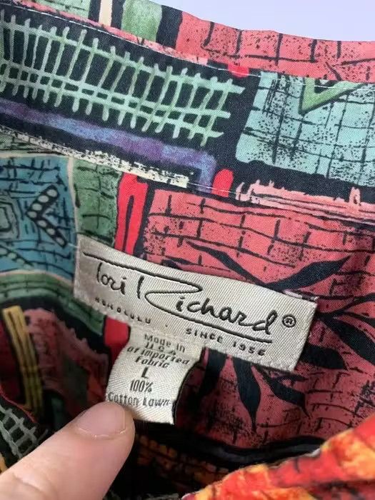 Other Hawaii shirt geometric size L vintage made in Hawaii Size US L / EU 52-54 / 3 - 3 Thumbnail