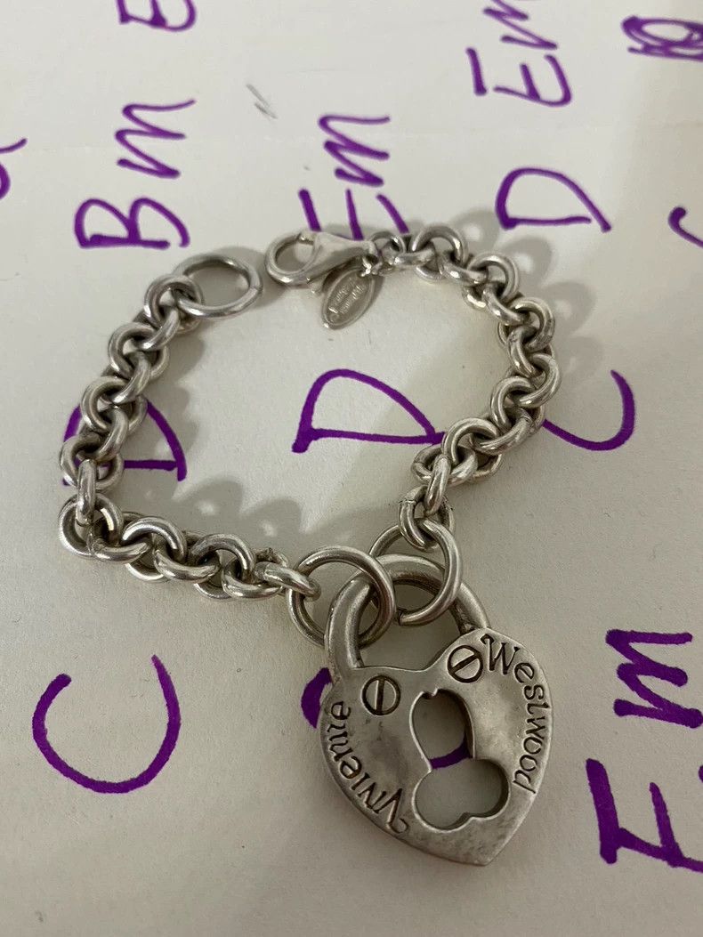 Vivienne Westwood Vivienne Westwood 925 Silver Bracelet Size ONE SIZE - 1 Thumbnail