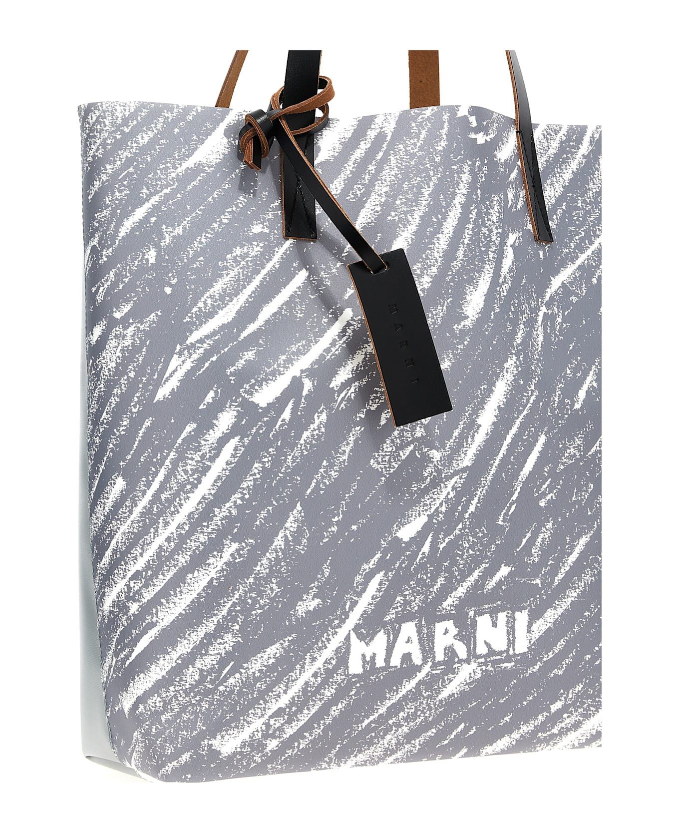 Marni o1f1d3z0825 Size: OS / Handle Bag in Grey/White Size ONE SIZE - 3 Thumbnail