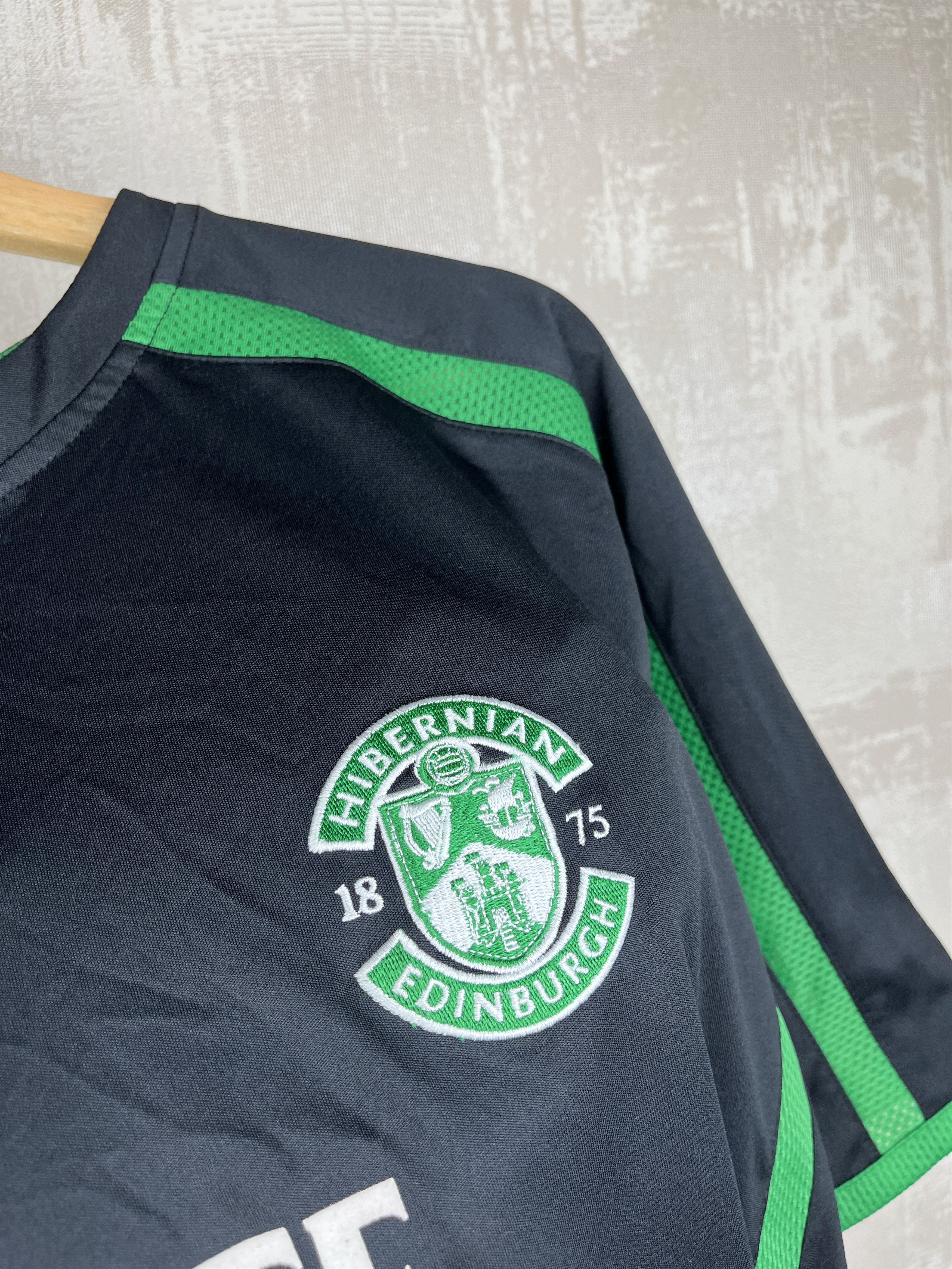Le Coq Sportif Hibernian 2005 - 2006 Away Football Shirt Soccer Jersey Size US XXL / EU 58 / 5 - 6 Thumbnail