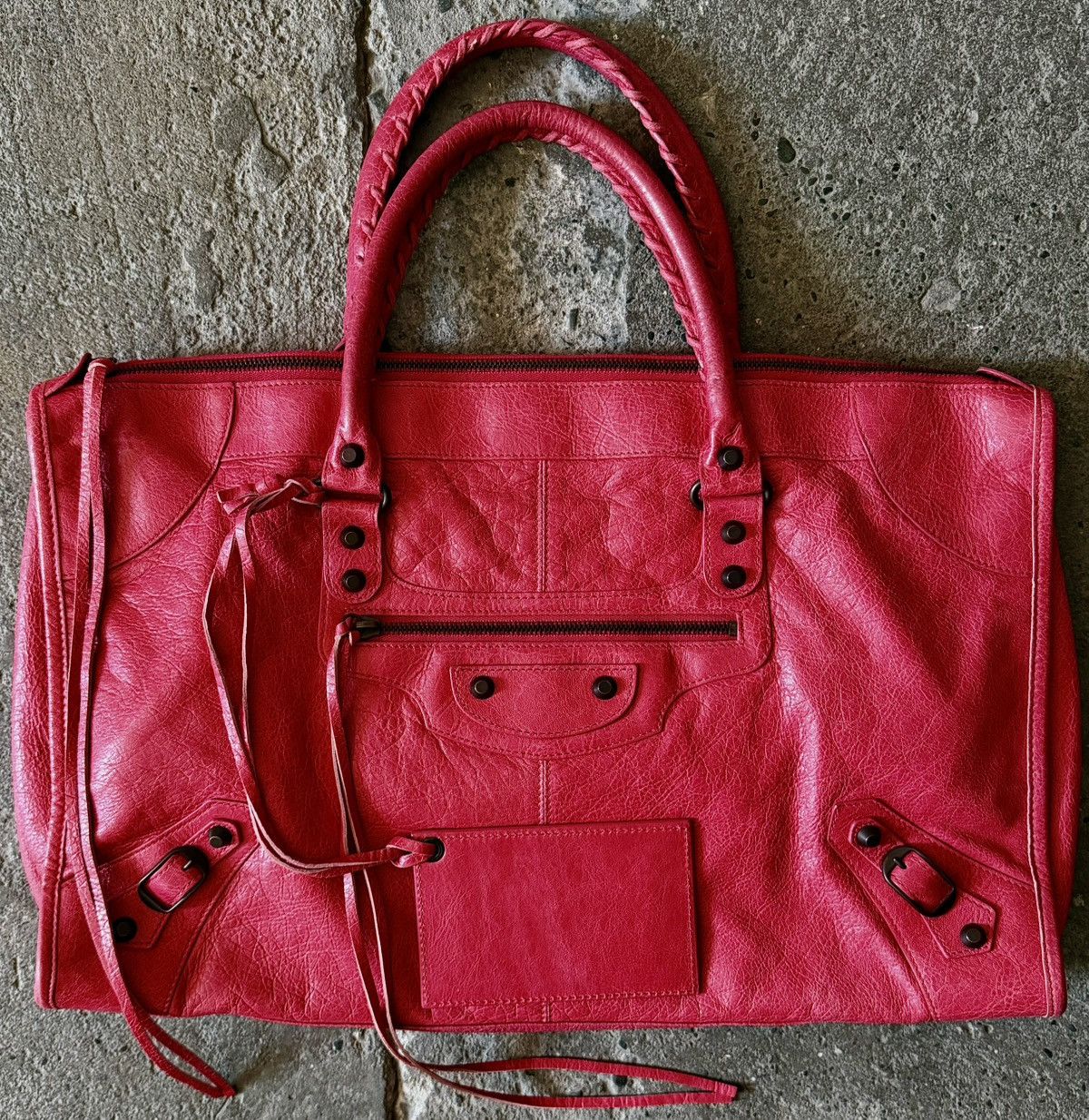 Balenciaga Balenciaga - 2000’s - Classic Le City - Lambskin Work Bag Size ONE SIZE - 16 Thumbnail