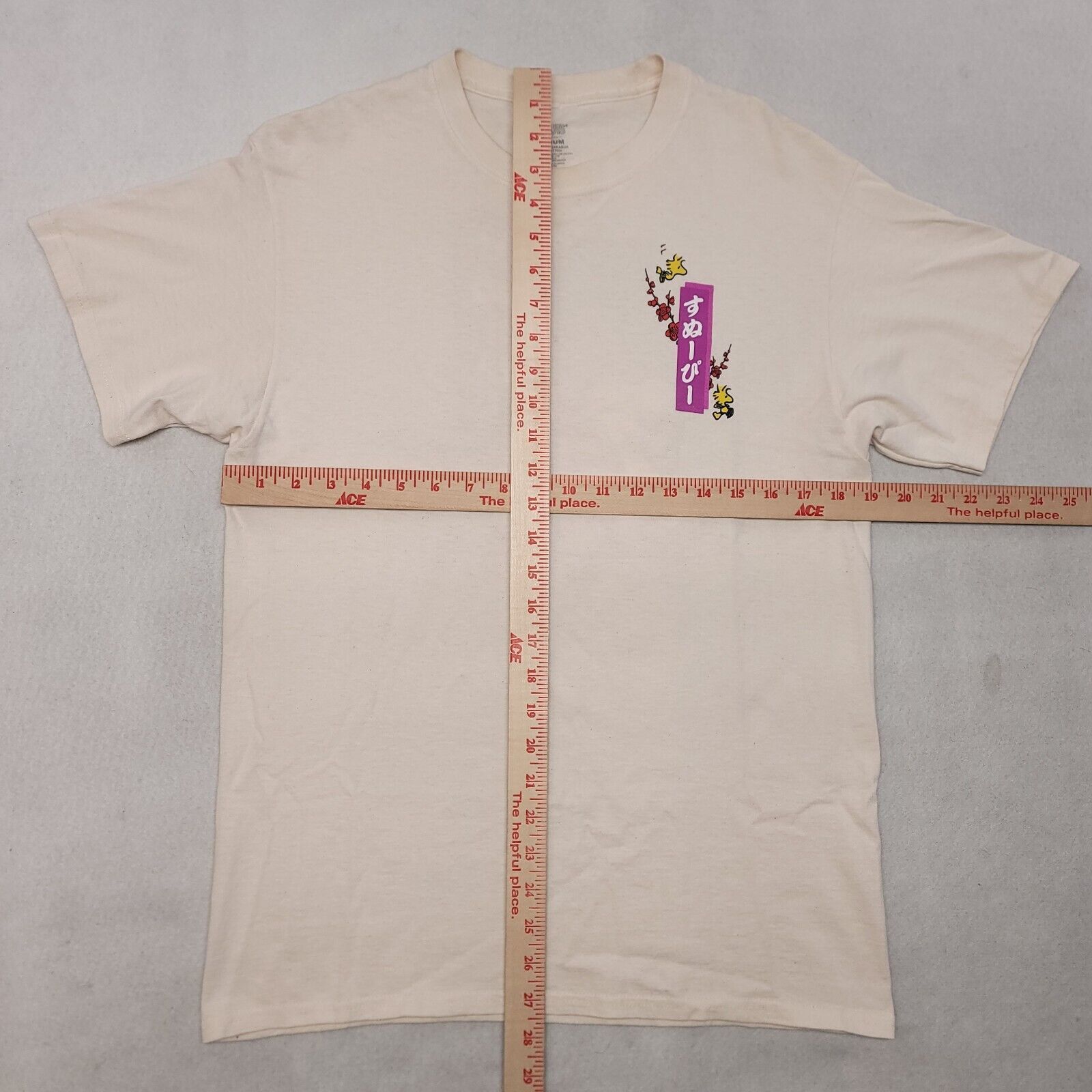 Peanuts Peanuts Casual Graphic Shirt Mens Size Medium M Beige Size US M / EU 48-50 / 2 - 9 Thumbnail