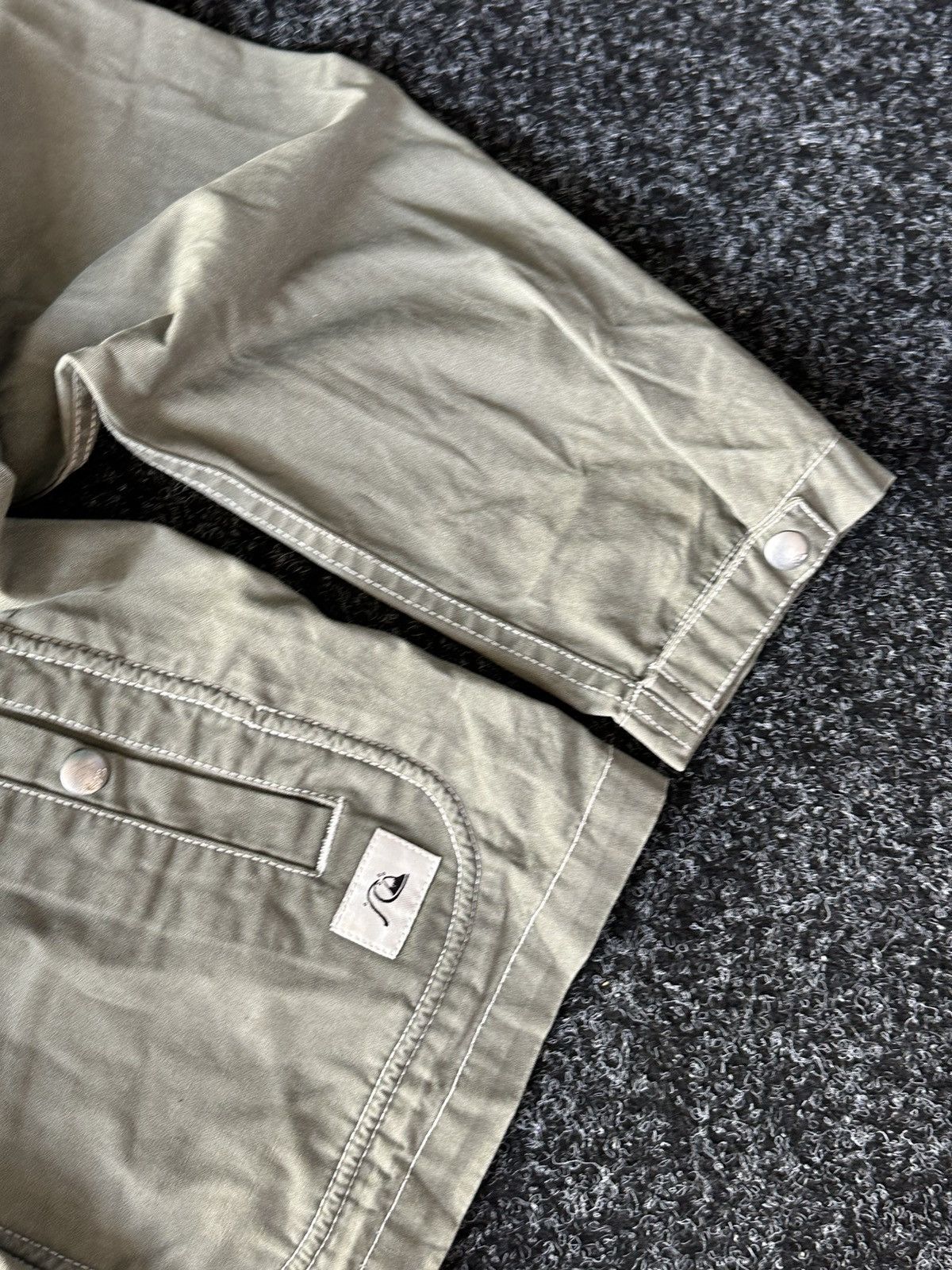 Quiksilver × Vintage 90s VINTAGE RARE QUICKSILVER WOMEN JACKET AVANT GARDE DENIM Size XL / US 12-14 / IT 48-50 - 7 Thumbnail