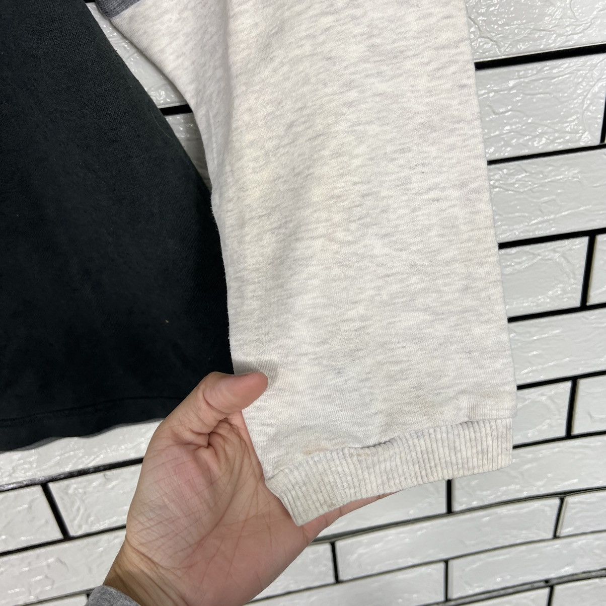 Adidas Vintage ADIDAS Big Logo Half Zipper Sweater #4028-C183 Size US L / EU 52-54 / 3 - 7 Thumbnail