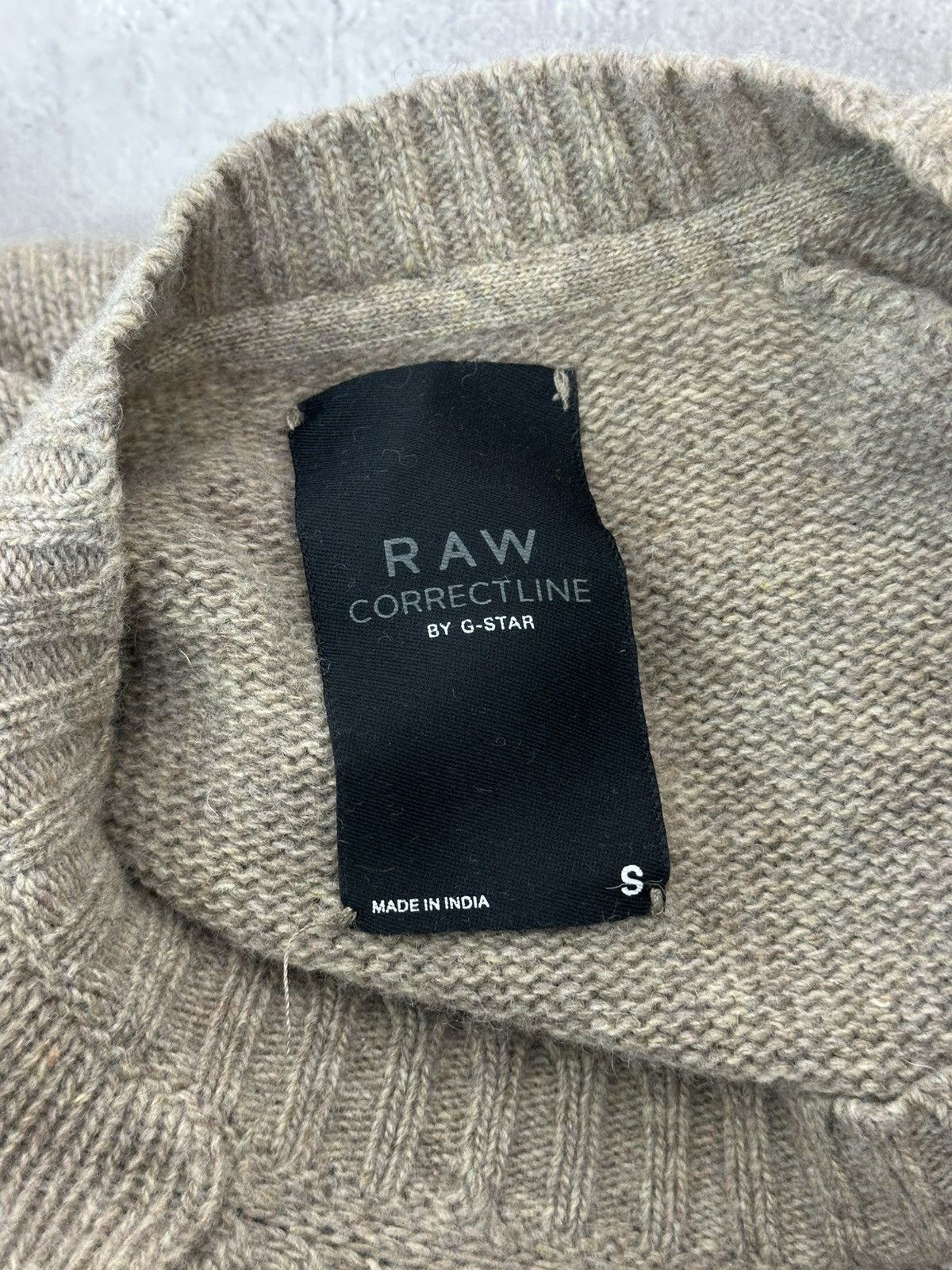 G-Star G-star Raw Wool Knit Preppy Long Sleeve Sweater Size US S / EU 44-46 / 1 - 9 Thumbnail