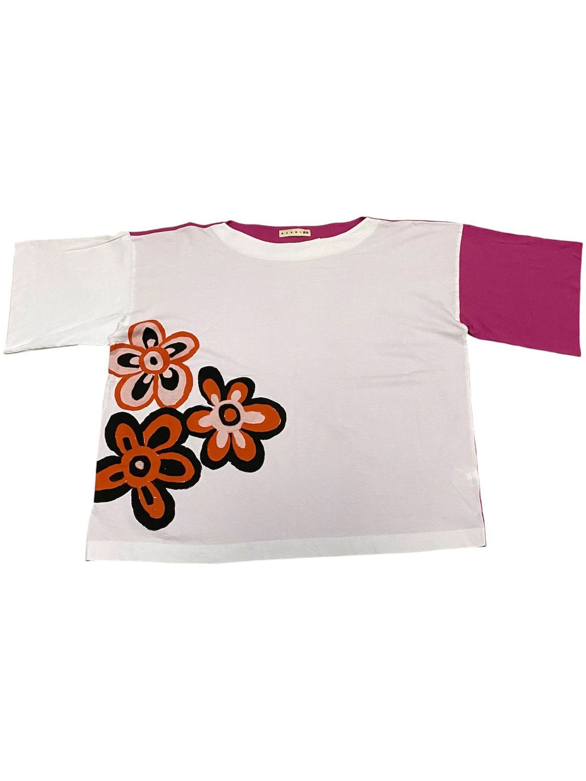 Marni × Uniqlo Uniqlo X Marni “Flower” Boxy Short Shirt
