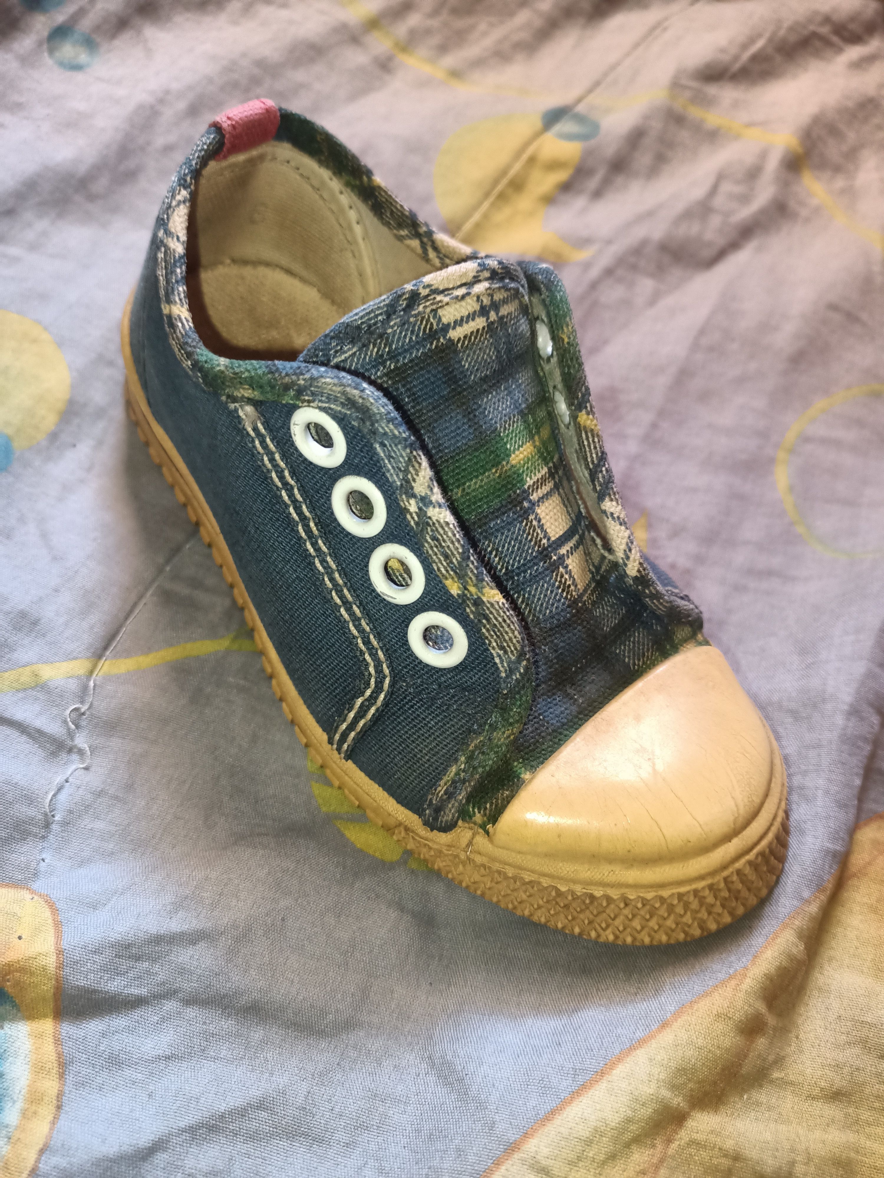 Vintage Rare Sneakers BlueNavy GERBO Kid USA for Kids 2/3 Years sz6 Size US 6 / EU 39 - 2 Thumbnail