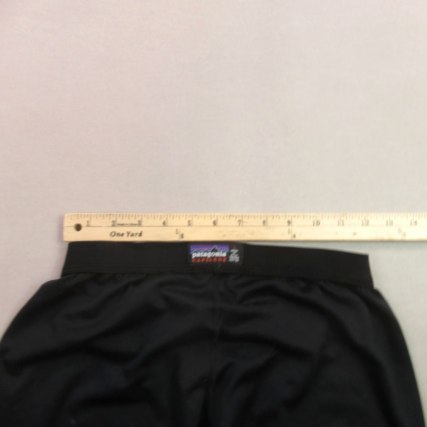 Patagonia Patagonia Leggings Womens Large Workout Gym Stretch Lightweight Black Shirt? Size 36" / US 14 / IT 50 - 6 Thumbnail