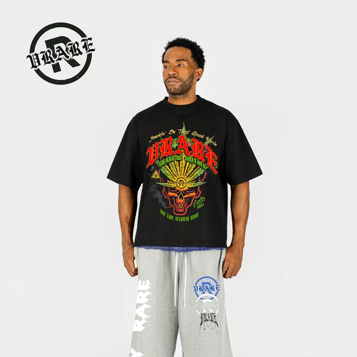 Vintage Custom vintage weed pot head band tee - pantera homage tee Size US L / EU 52-54 / 3 - 12 Thumbnail