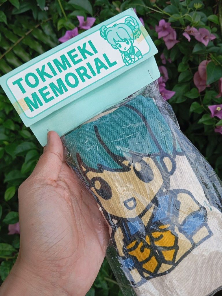 Vintage NOS VTG 90s Tokimeki Memorial Canvas Tote Bag 🛍️ 🎉 Size ONE SIZE - 2 Thumbnail