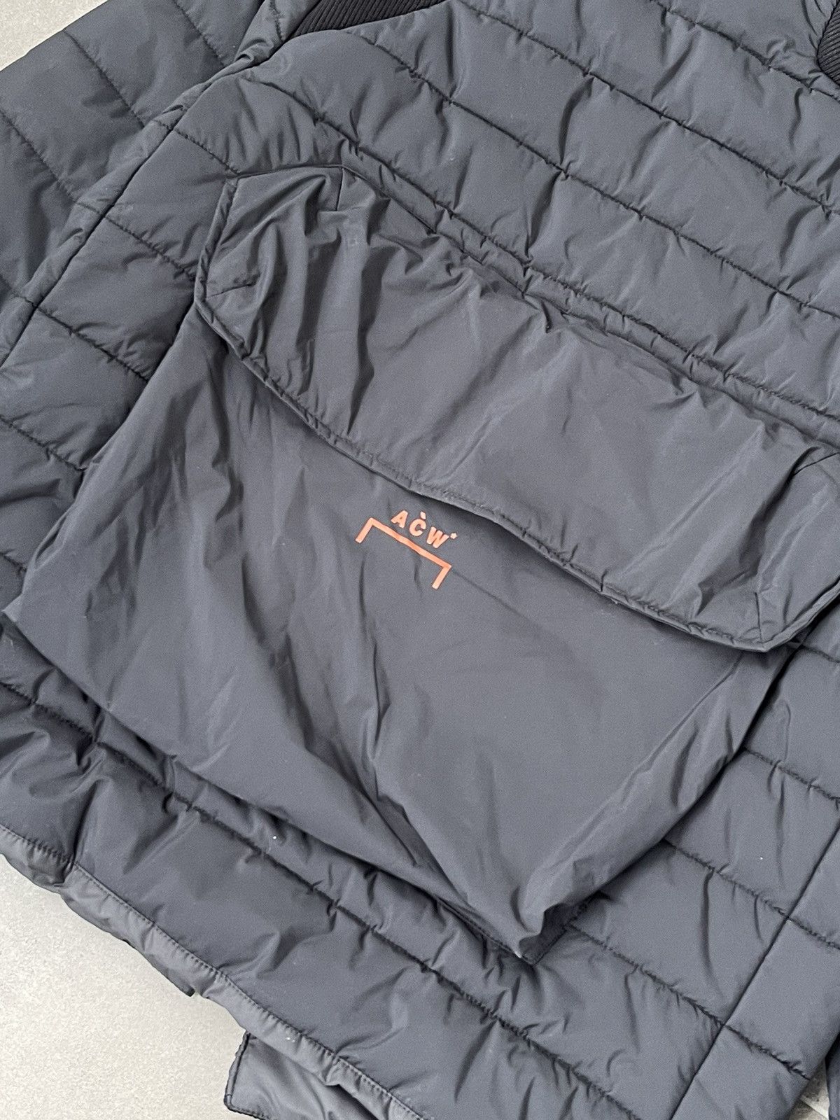 A-COLD-WALL* !DS! A-COLD-WALL* Asymmetric Technical Padded Black Jacket Size US M / EU 48-50 / 2 - 20 Thumbnail