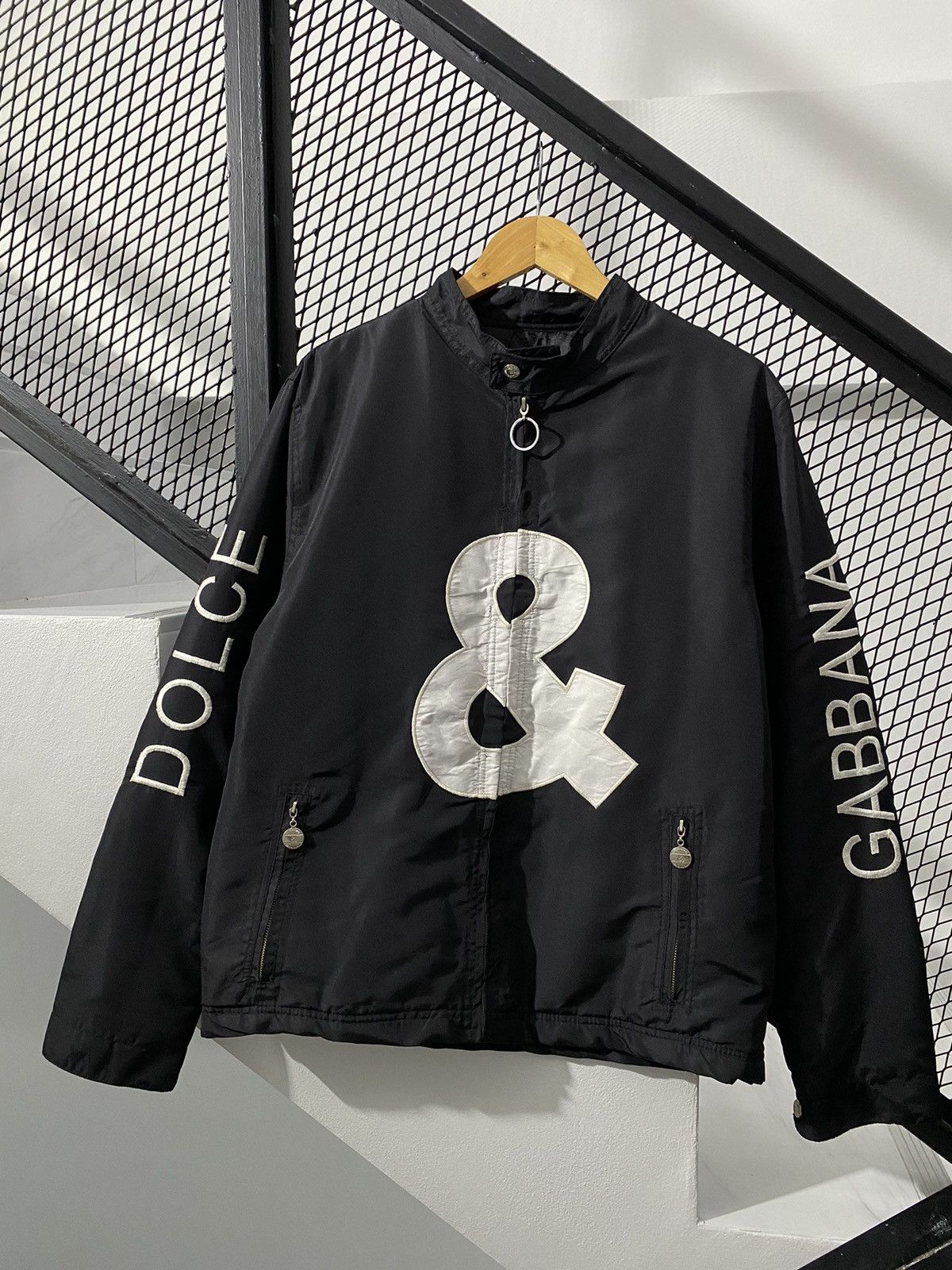 image of Dolce Gabbana x Vintage Dolce & Gabbana Big Logo Vintage in Black, Men's (Size Medium)