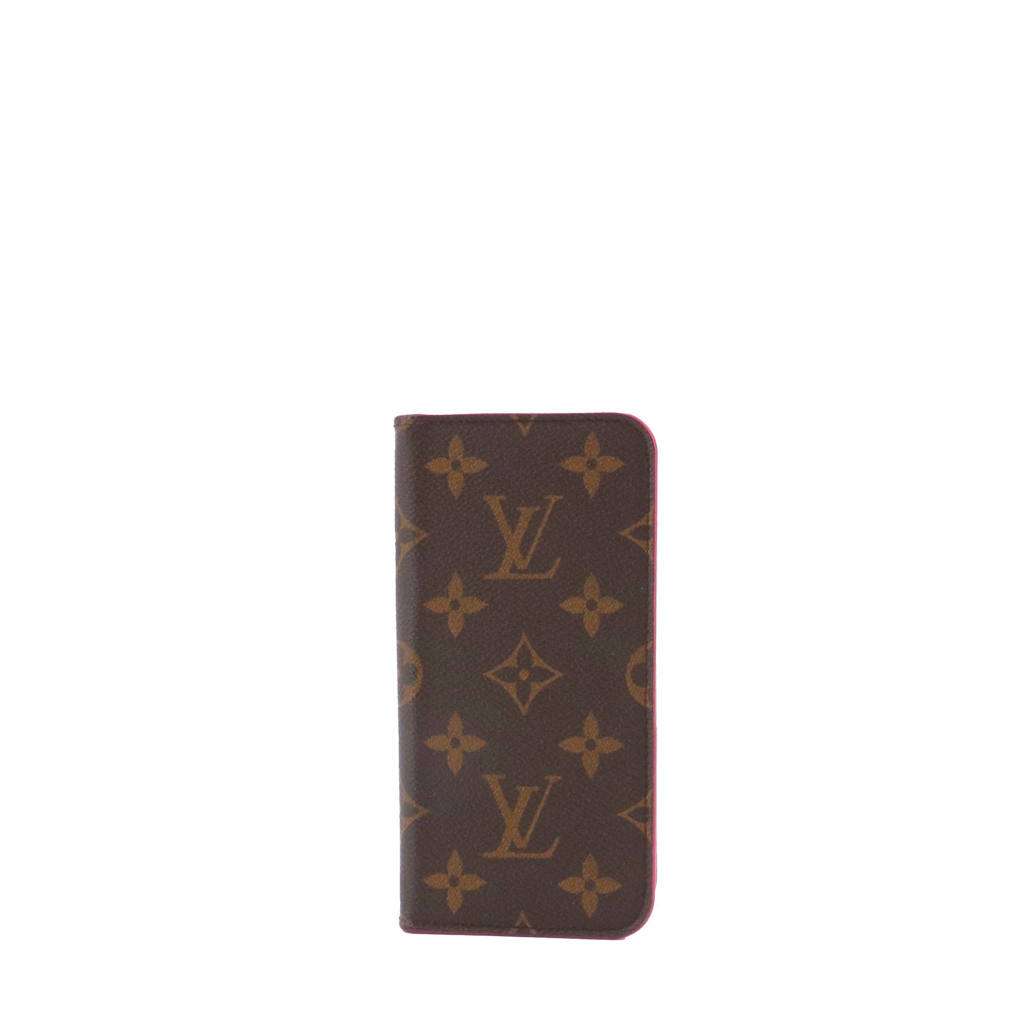Louis Vuitton LOUIS VUITTON - Louis Vuitton iPhone 10 case in monogrammed canvas Size ONE SIZE - 1 Thumbnail