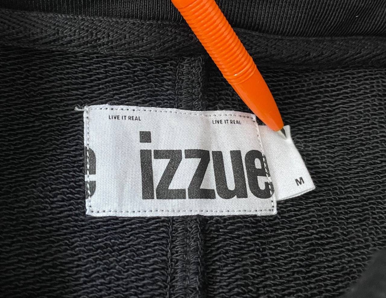 izzue IZZUE Faded Oversized Hoodie Avantgarde Japan Style Y2K Rare Size US M / EU 48-50 / 2 - 7 Thumbnail