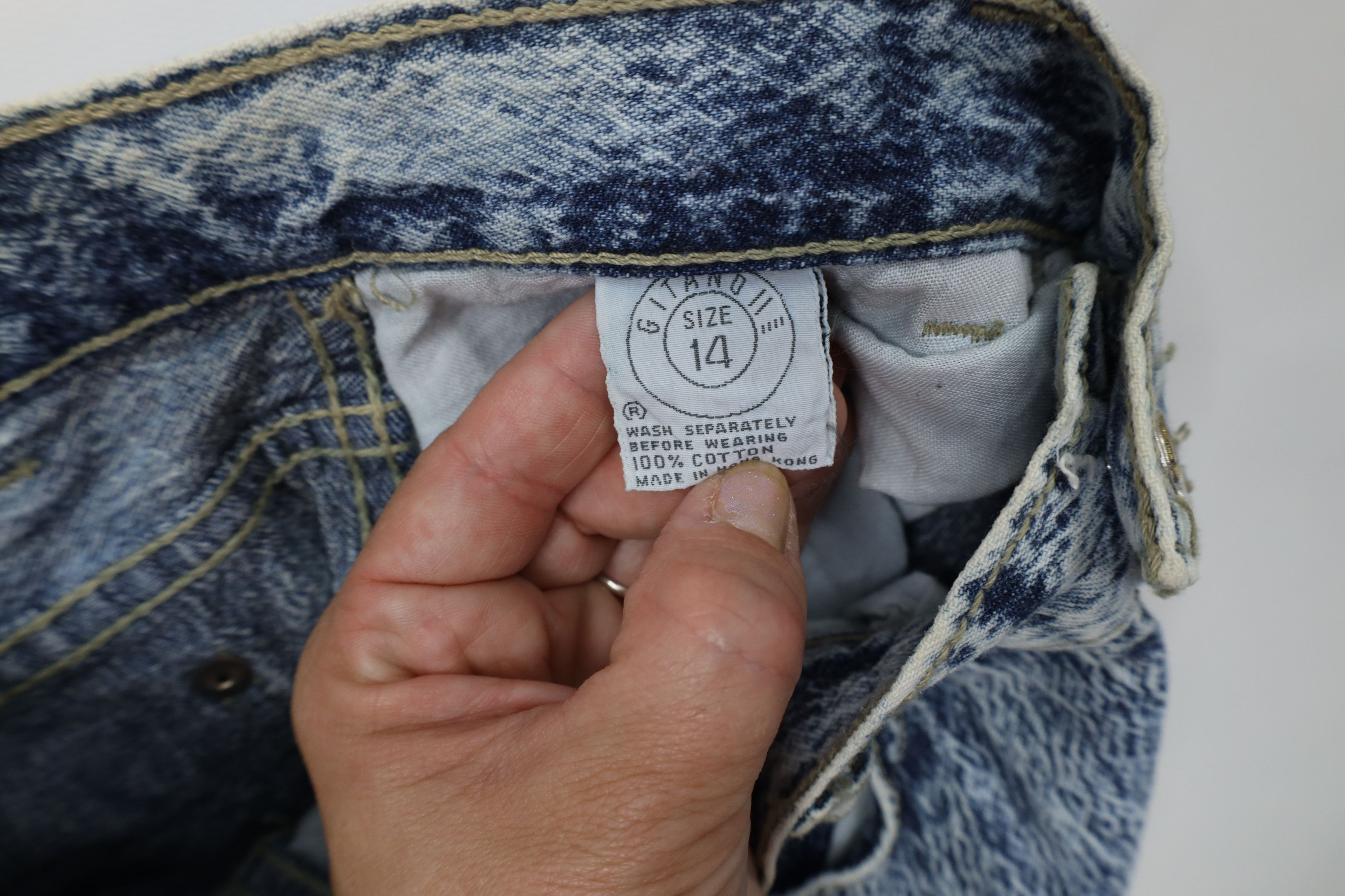 Vintage Vintage 80s 90s Streetwear Relaxed Tapered Leg Denim Jeans Size 36" / US 14 / IT 50 - 6 Thumbnail