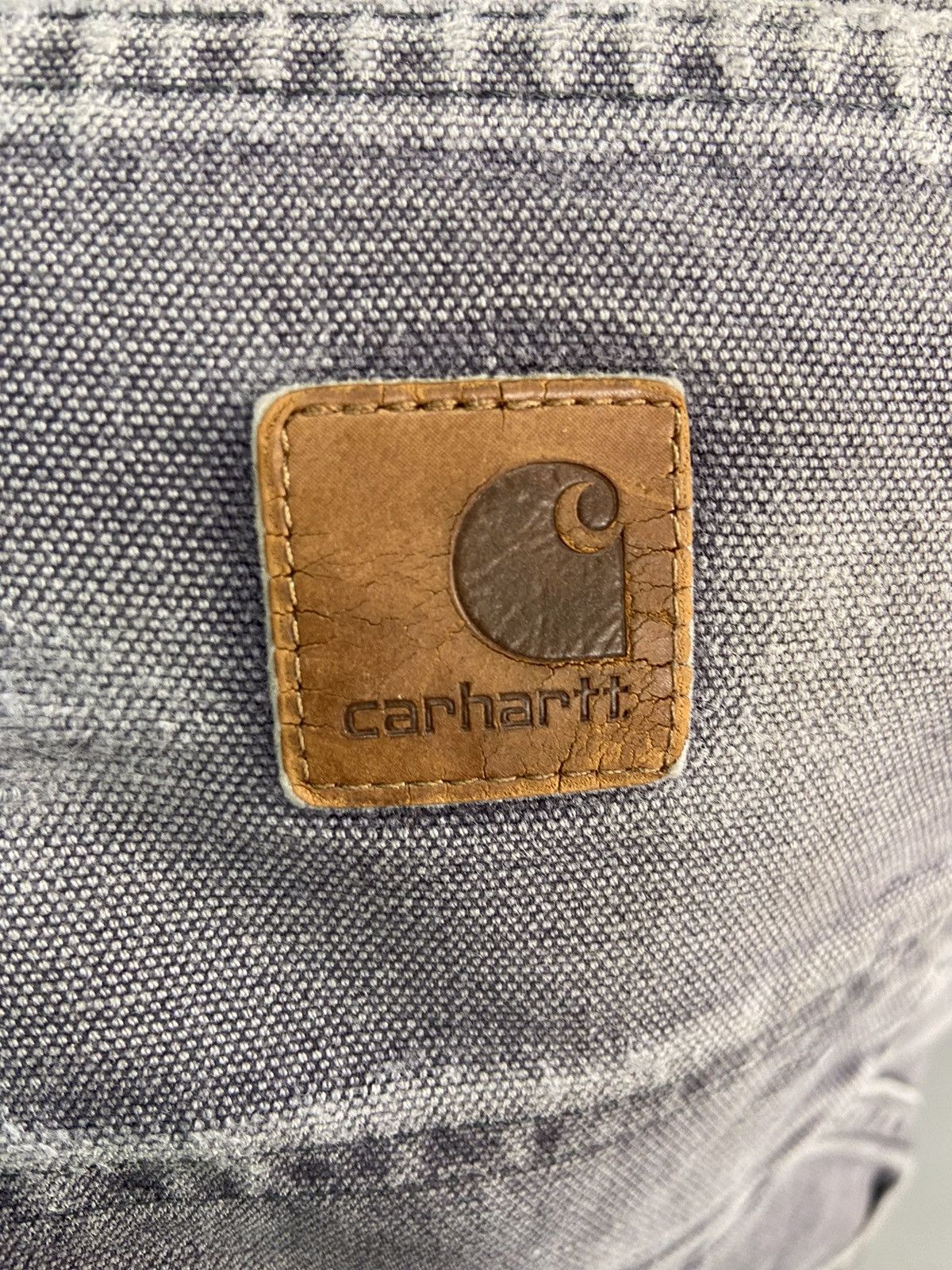 Carhartt × Vintage Vintage Carhartt faded carpenter denim Size US 34 / EU 50 - 15 Thumbnail