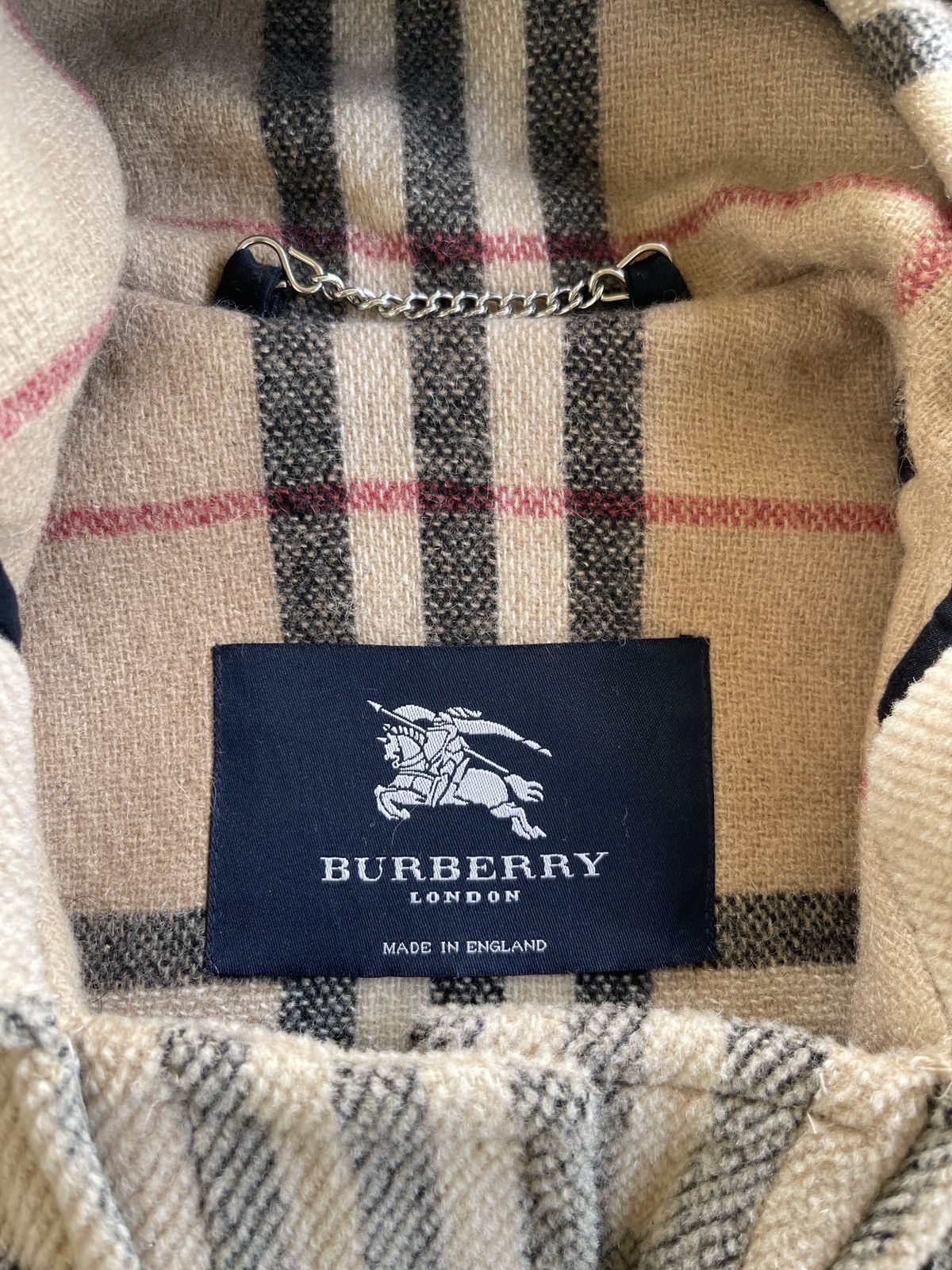 Burberry Burberry London Nova Checked Duffle Hooded Size US L / EU 52-54 / 3 - 10 Thumbnail
