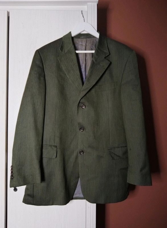 Designer × Ermenegildo Zegna × Vintage Windsor jacket with Zegna material Size US L / EU 52-54 / 3 - 1 Thumbnail