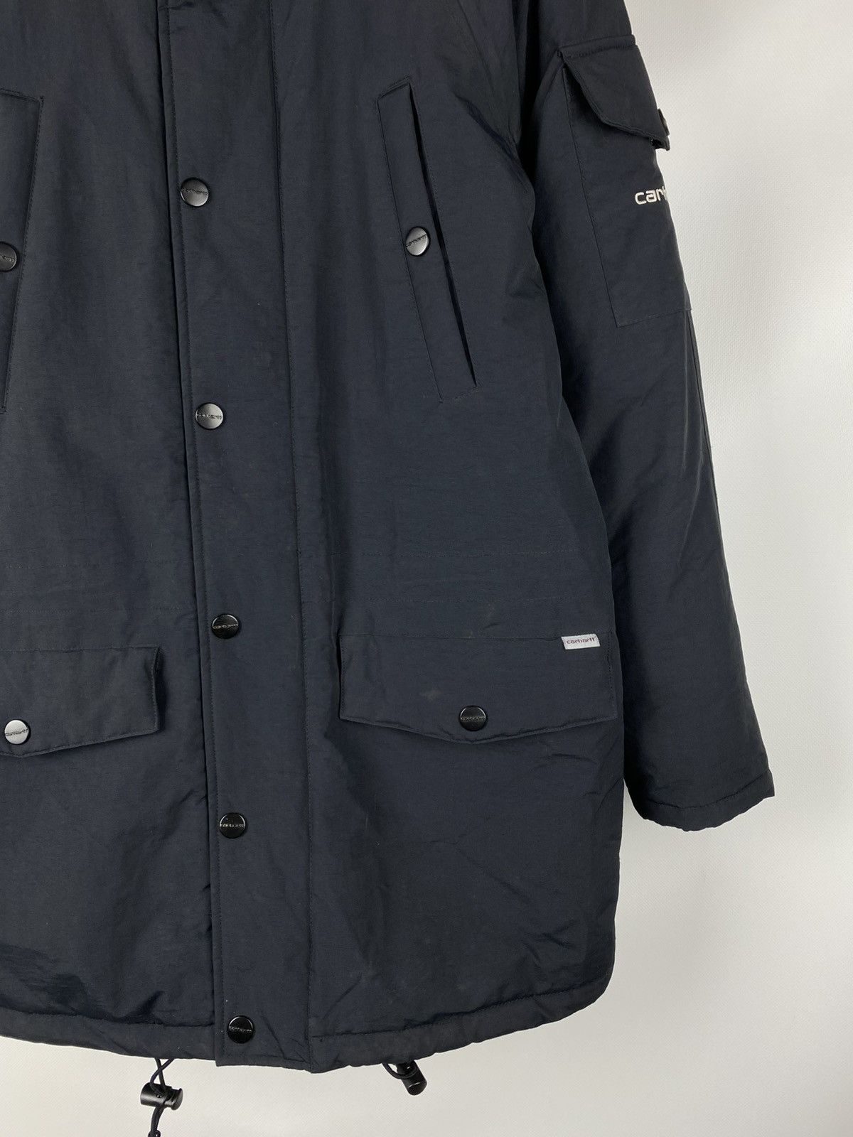 Carhartt Carhartt Vintage Men’s Padded Hooded Parka Jacket Size S Fur Size US S / EU 44-46 / 1 - 5 Thumbnail