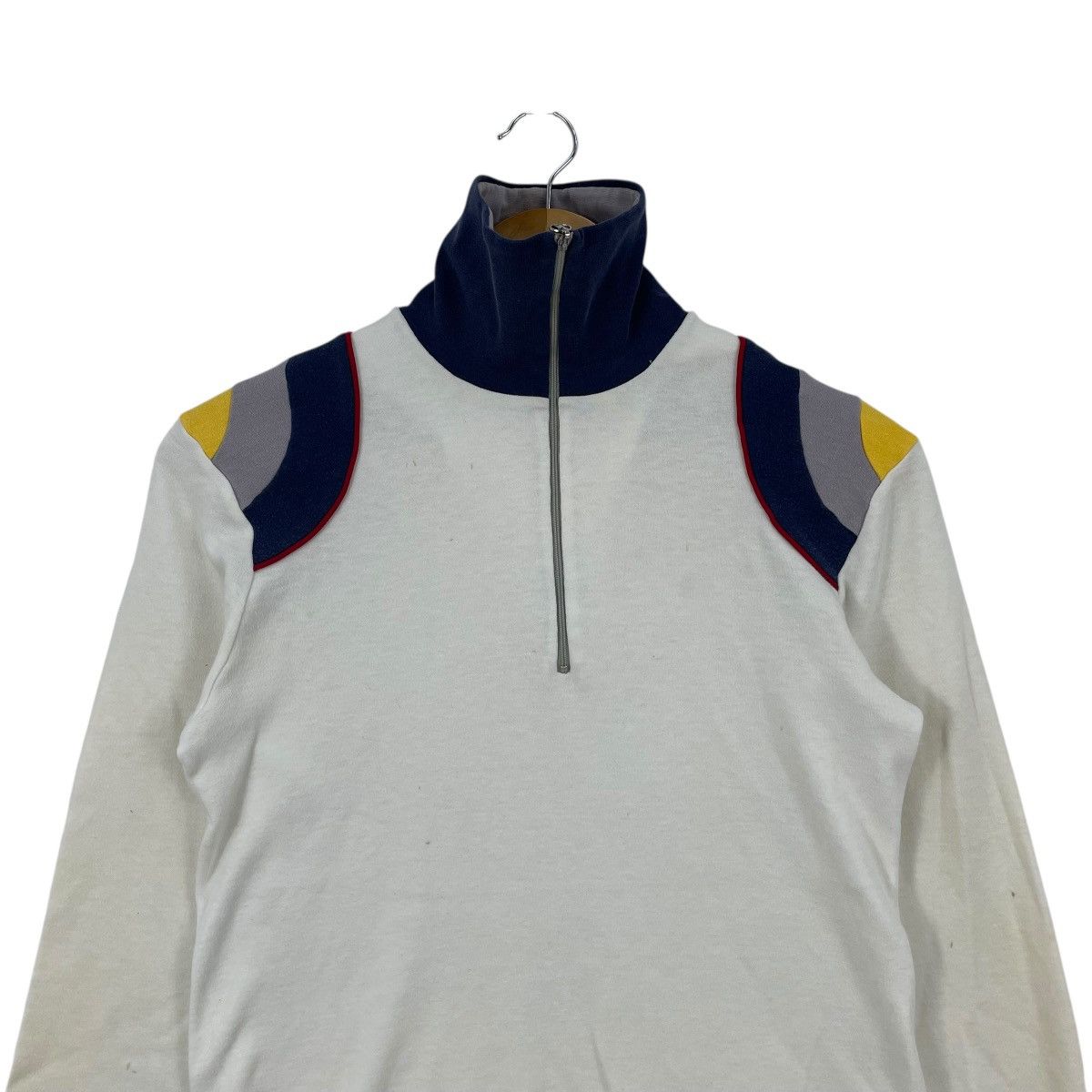 Vintage Vintage 90s Nordica Ski Half Zip Turtle Neck Long Shirt Size US L / EU 52-54 / 3 - 3 Thumbnail