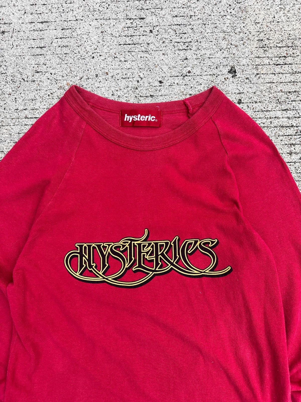 Hysteric Glamour Vtg Hysteric Glamour Spellout Hippie Long Sleeve Tee Size US M / EU 48-50 / 2 - 3 Thumbnail