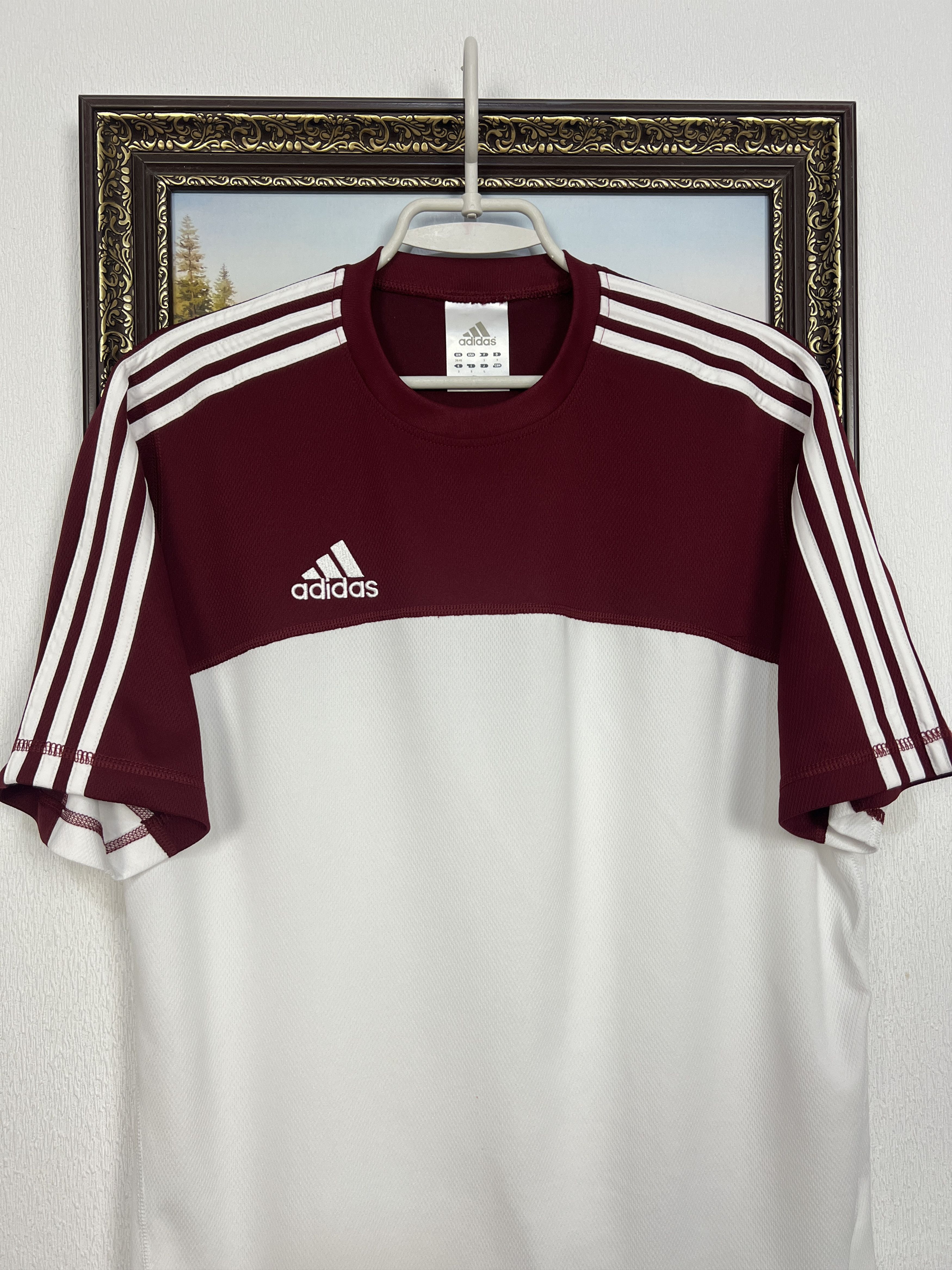 Adidas Vintage Hungary Olympics Train Shirt Jersey National Trikot Size US M / EU 48-50 / 2 - 2 Thumbnail