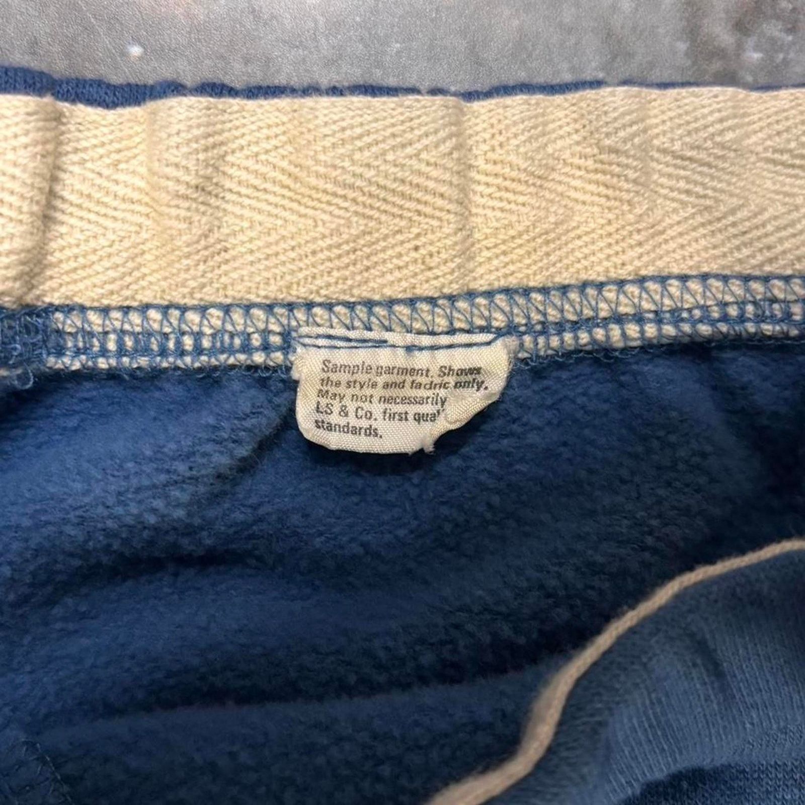 Levi's × Vintage Vintage Light Blue Levis Sample Sweatpants. Size XL Size US 36 / EU 52 - 4 Thumbnail