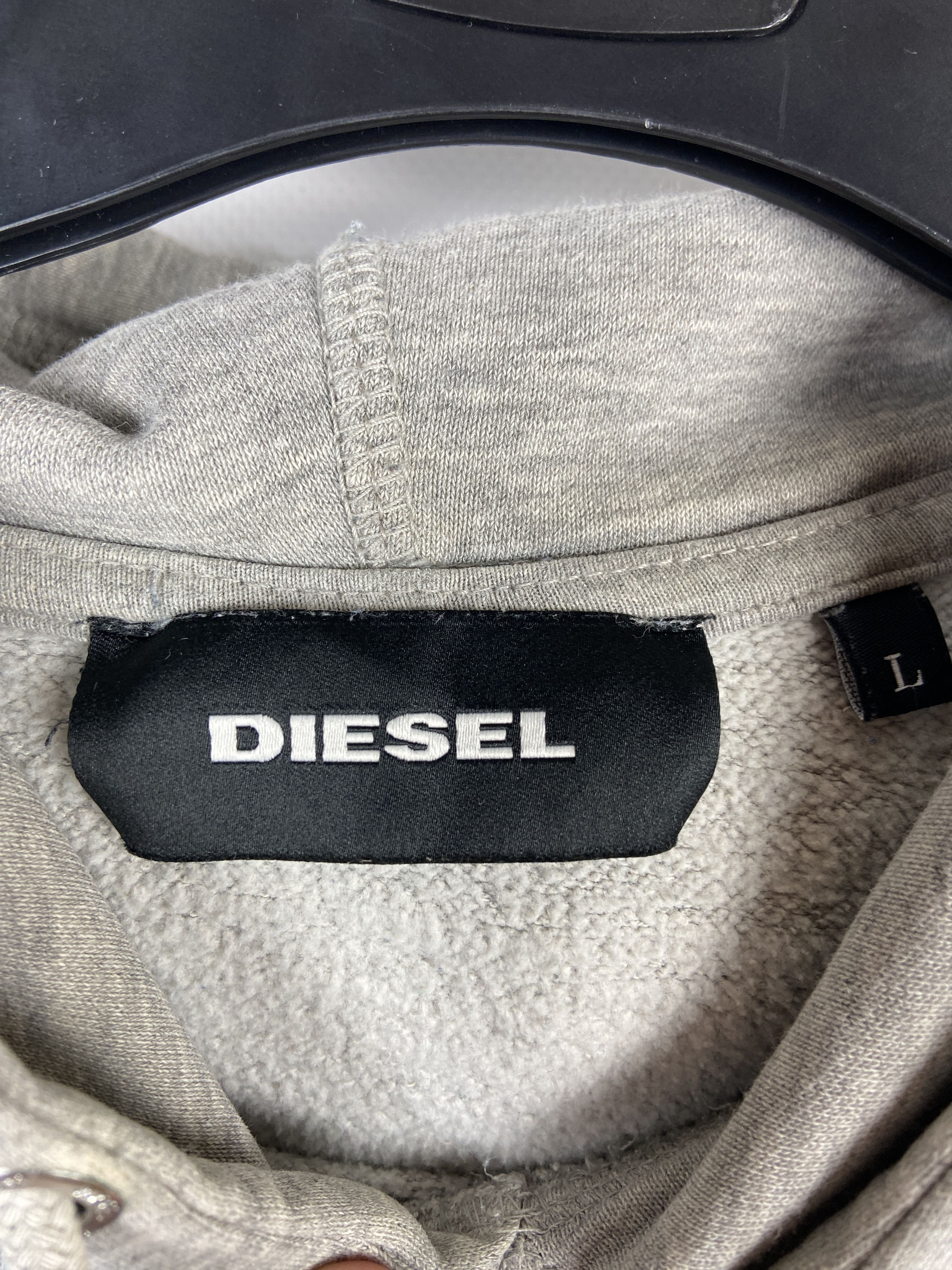 Diesel Vintage Diesel Hoodie Y2k Size US XL / EU 56 / 4 - 3 Thumbnail