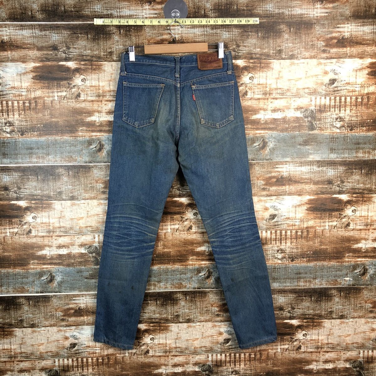 Big John DL Big John vintage Blue Denim Pants #C621 Size US 28 / EU 44 - 13 Thumbnail