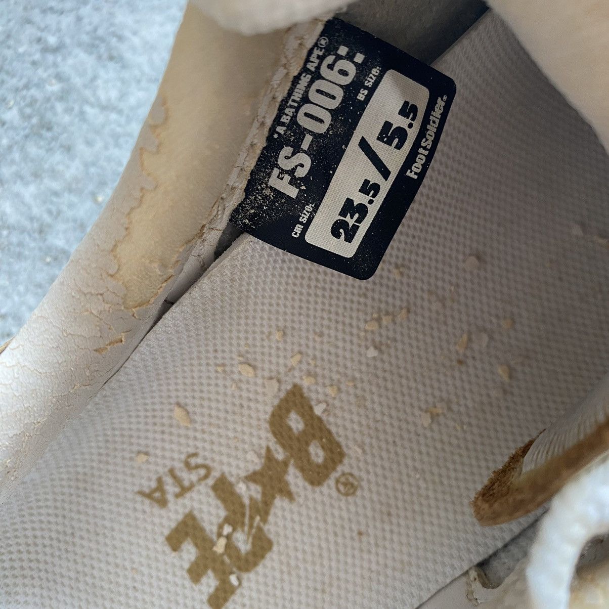 Bape Crepesta Size US 5.5 / EU 38 - 8 Thumbnail