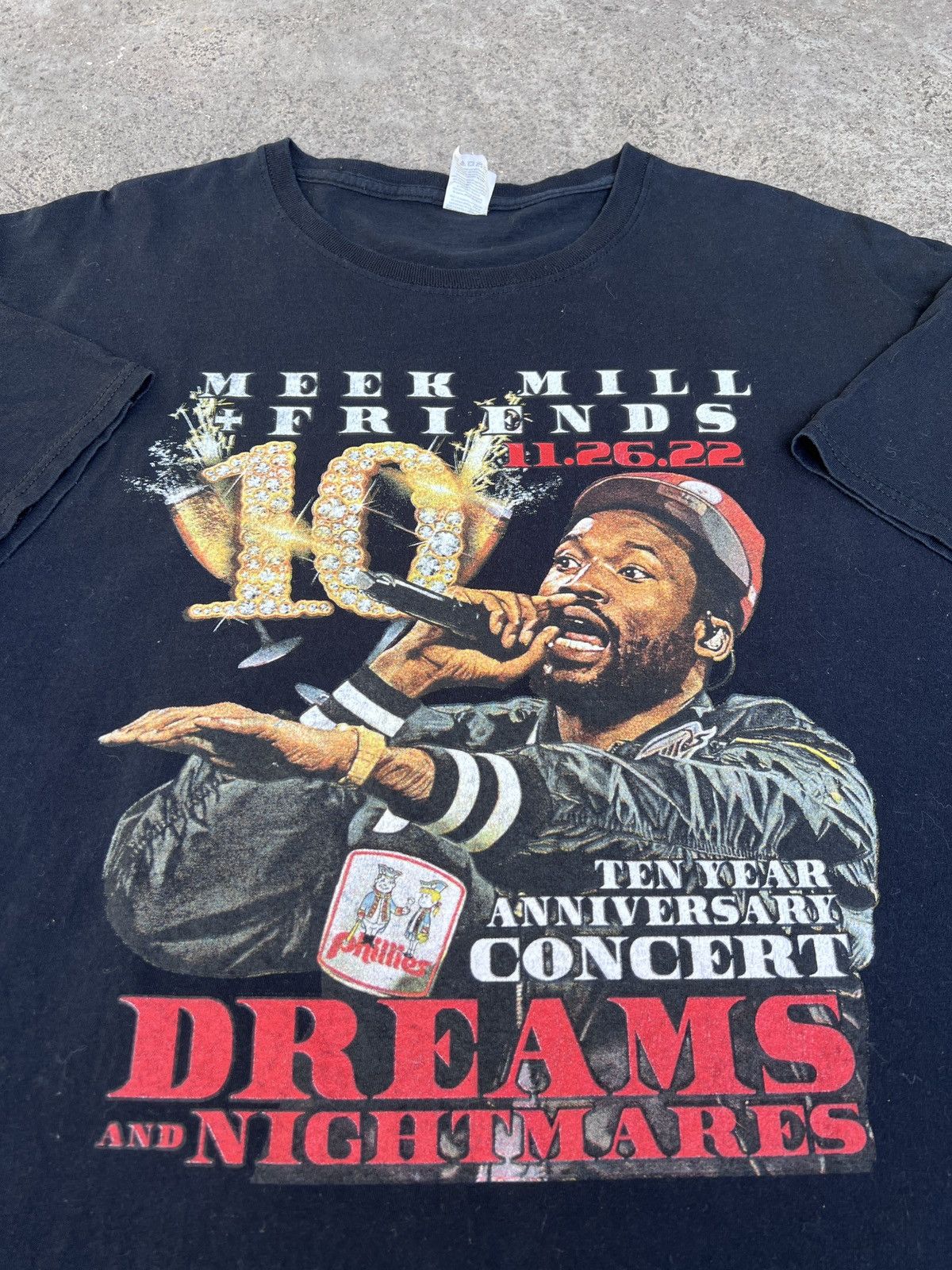 Band Tees Meek Mill + Friends Hiphop Rap Promo Tee Size US L / EU 52-54 / 3 - 1 Thumbnail