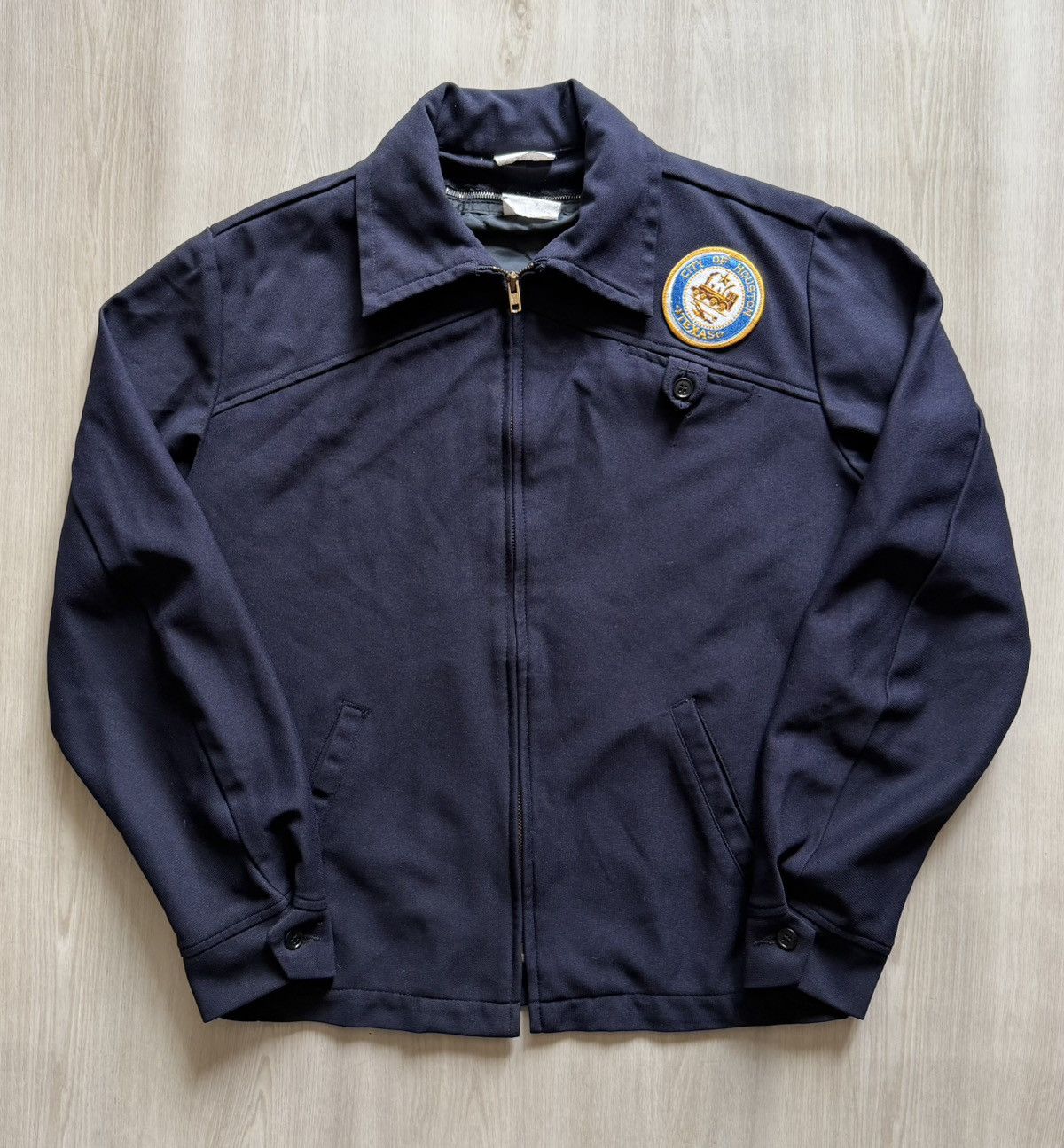 Vintage Vintage City Of Houston Uniform Sz M-L Workwear Military USA Size US L / EU 52-54 / 3 - 1 Thumbnail
