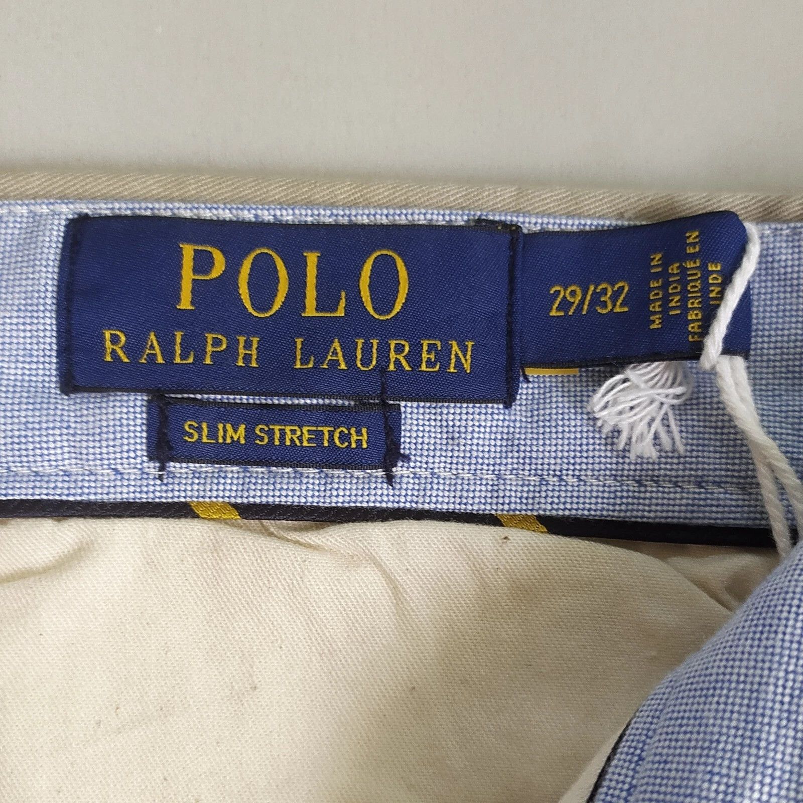 Polo Ralph Lauren Polo Ralph Lauren Slim Stretch Fit Chino Trouser FTP 0001 Size US 29 - 5 Thumbnail