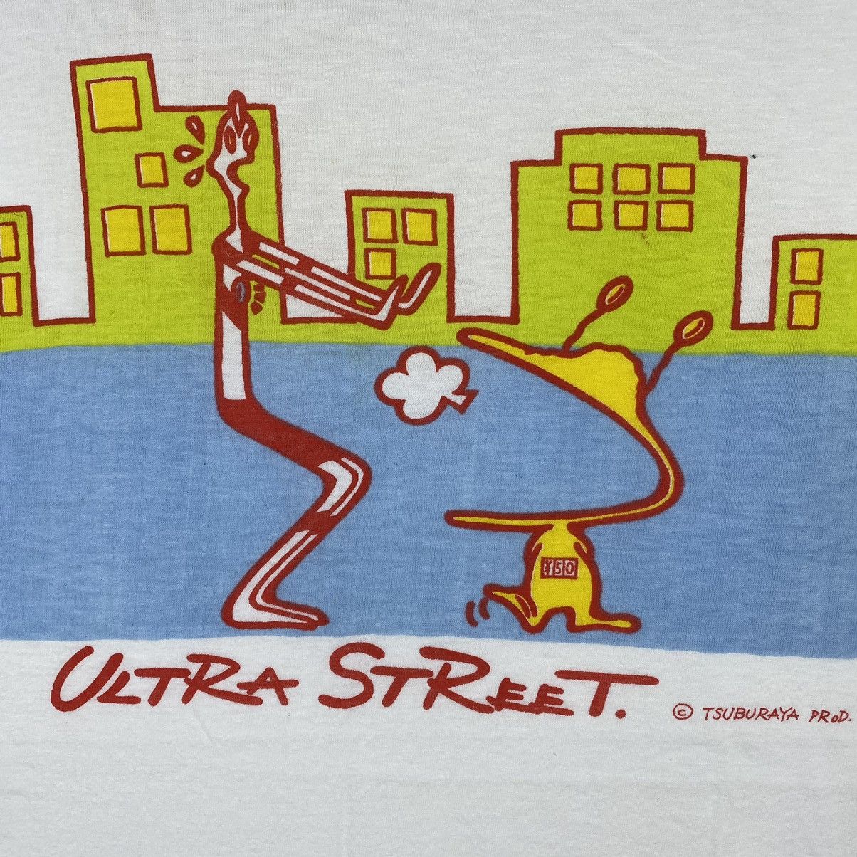 Japanese Brand × Vintage Vintage 90's ULTRA STREET Tsuburaya Production Banpresto Tee Size US L / EU 52-54 / 3 - 4 Thumbnail