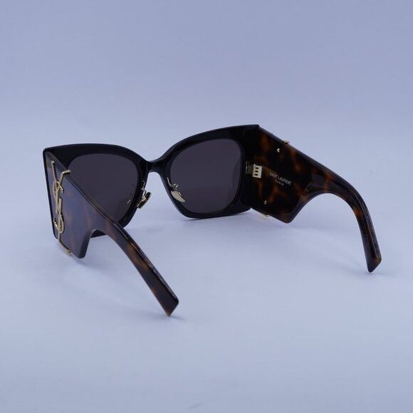 Saint Laurent Paris Saint Laurent SLM119/F BLAZE 003 Sunglasses Havana Frame Size ONE SIZE - 5 Thumbnail