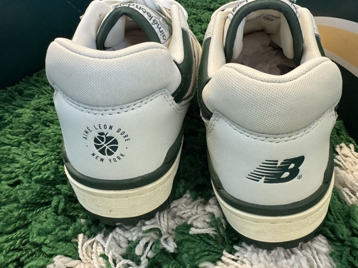 Aime Leon Dore × New Balance New Balance 550 Aime Leon Dore white green Size US 9 / EU 42 - 4 Thumbnail