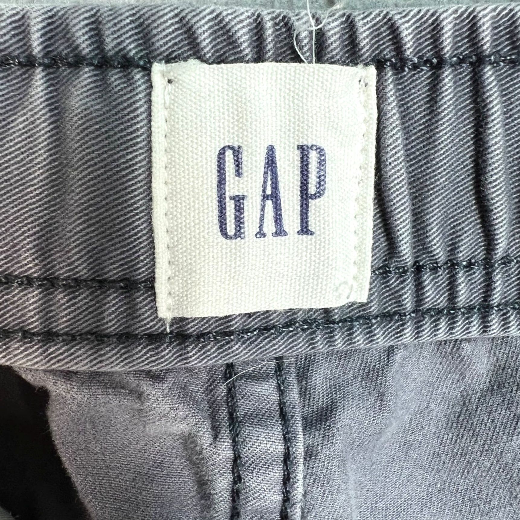 Gap Gap Jogger Pants Mens Size M Essential Gray Cotton Blend Drawstring Activewear Tapered Inseam 29" Elastic Waist Casual Size US 31 - 3 Thumbnail