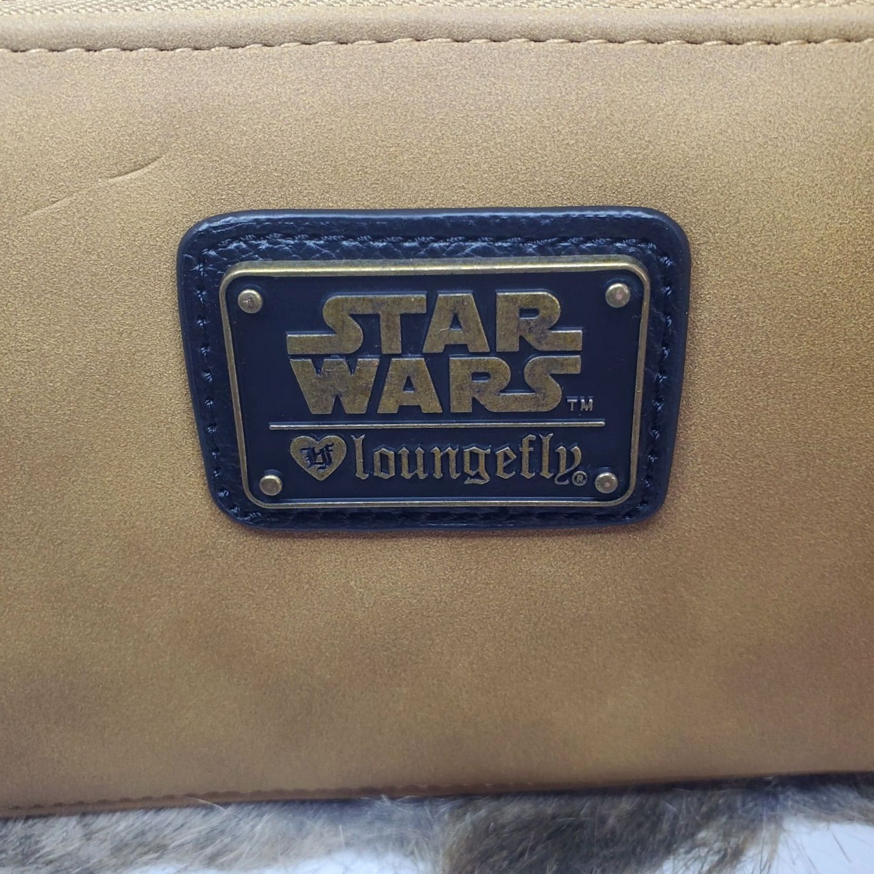 Star Wars Loungefly Star Wars Ewok Wallet Wicket Furry Zip Around RARE NWOT 1990s Y2K Size ONE SIZE - 4 Thumbnail