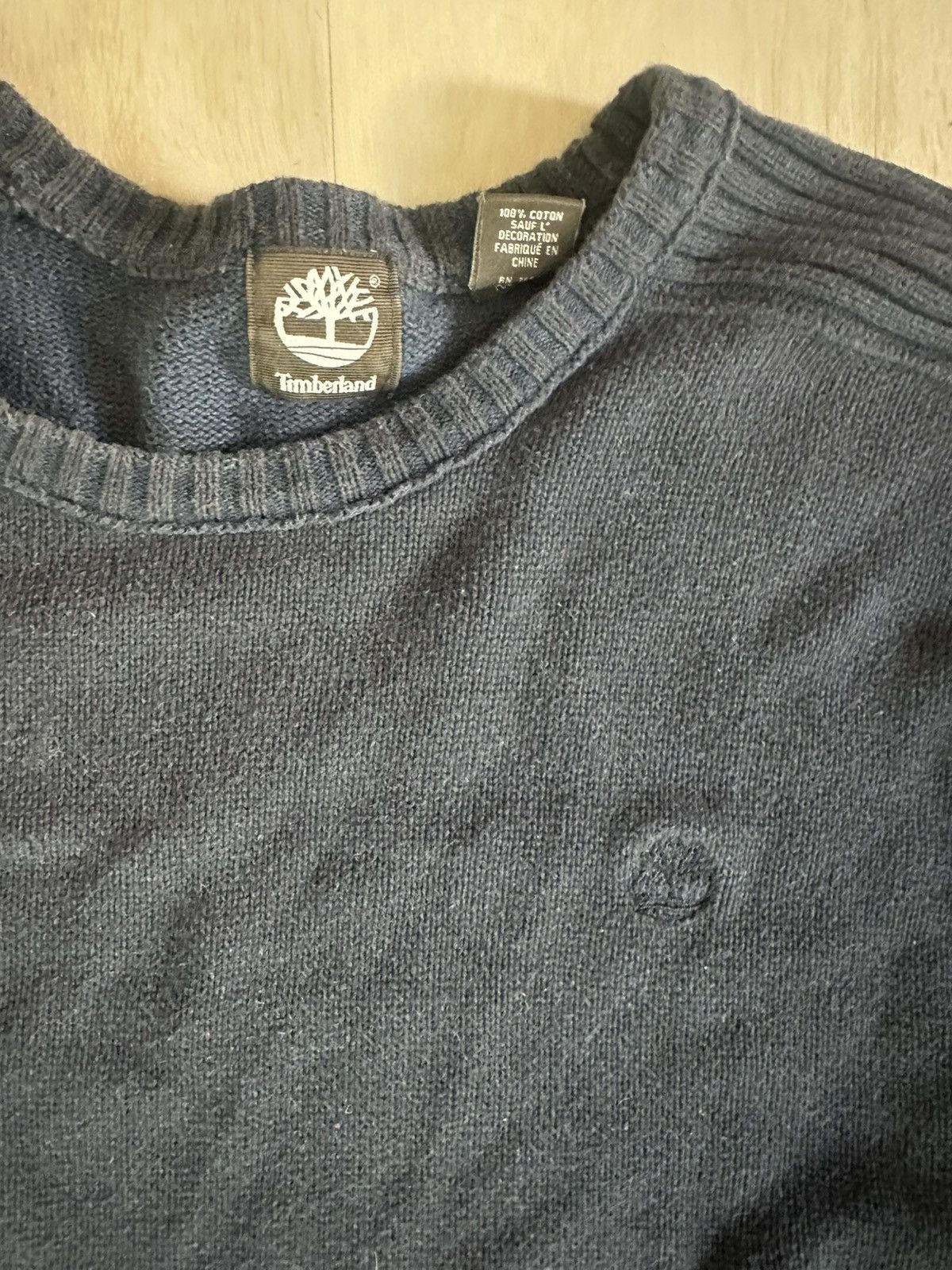 Timberland Timberland Ribbed Sweater Size US L / EU 52-54 / 3 - 3 Thumbnail