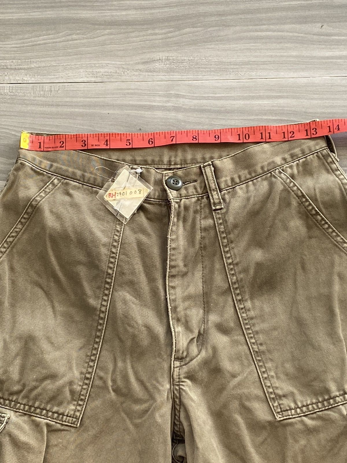 Edwin × Japanese Brand Vintage edwin multi pocket cargo pants military Size US 28 / EU 44 - 6 Thumbnail