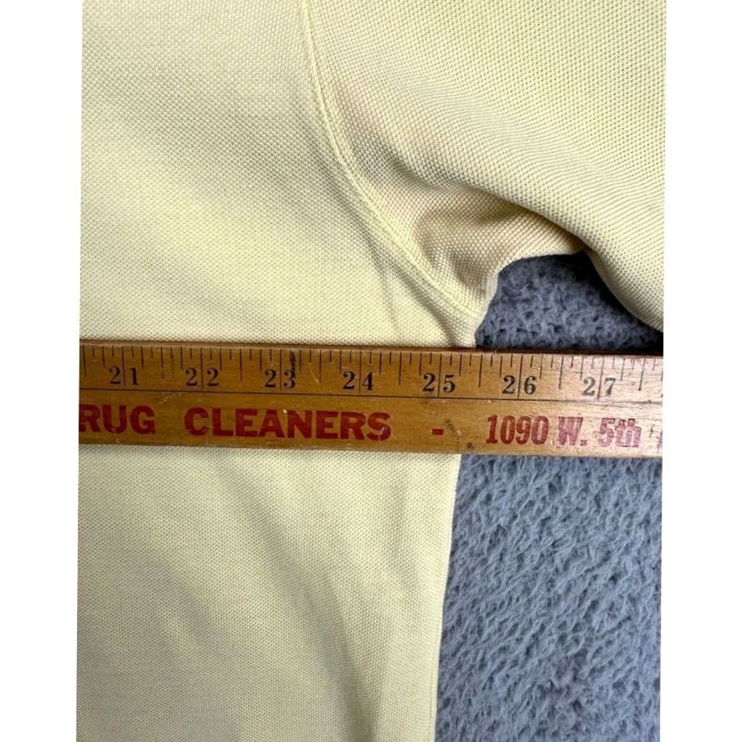 Eddie Bauer Eddie Bauer Polo Shirt Adult XL Yellow Cotton Short Sleeve Rugby Casual Mens Size US XL / EU 56 / 4 - 7 Thumbnail