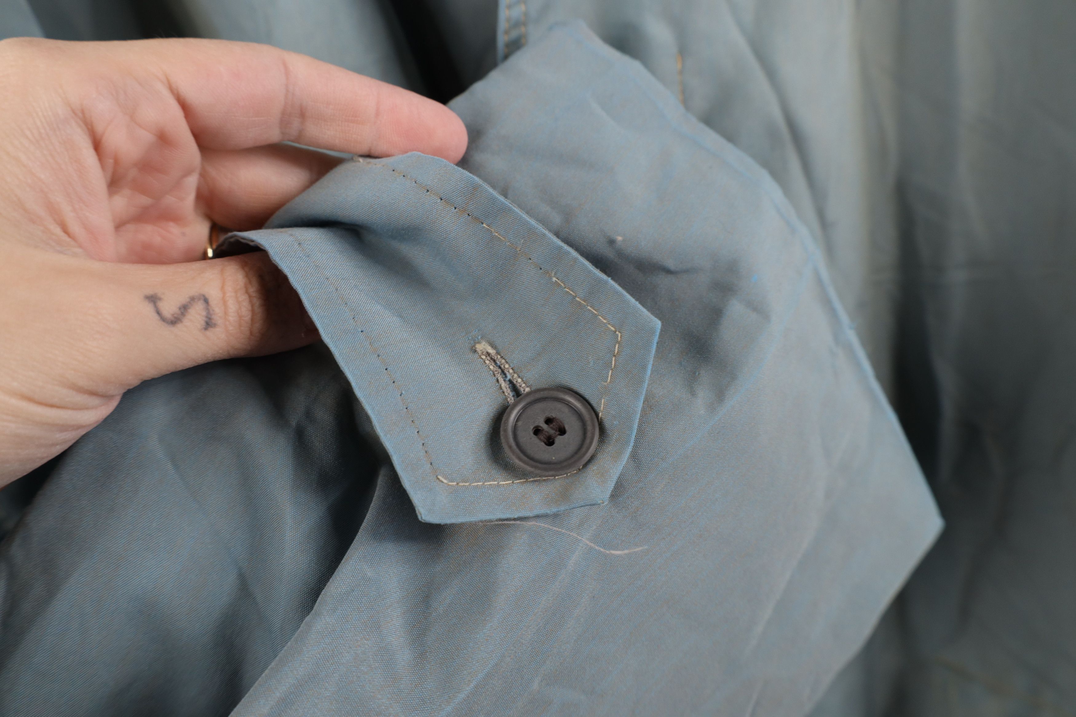Vintage Vintage 50s 60s Streetwear Trench Coat Rain Jacket USA Size US XL / EU 56 / 4 - 10 Thumbnail