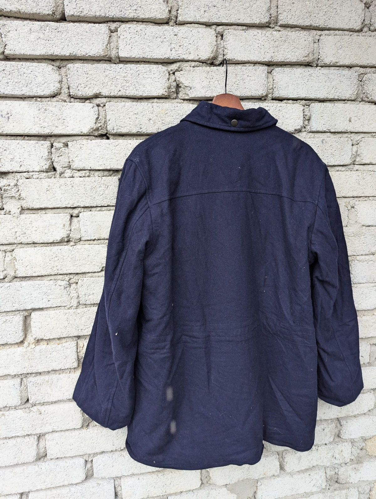 Yves Saint Laurent Yves Saint Laurent Wool Coat Multipocket Jacket Size US L / EU 52-54 / 3 - 7 Thumbnail
